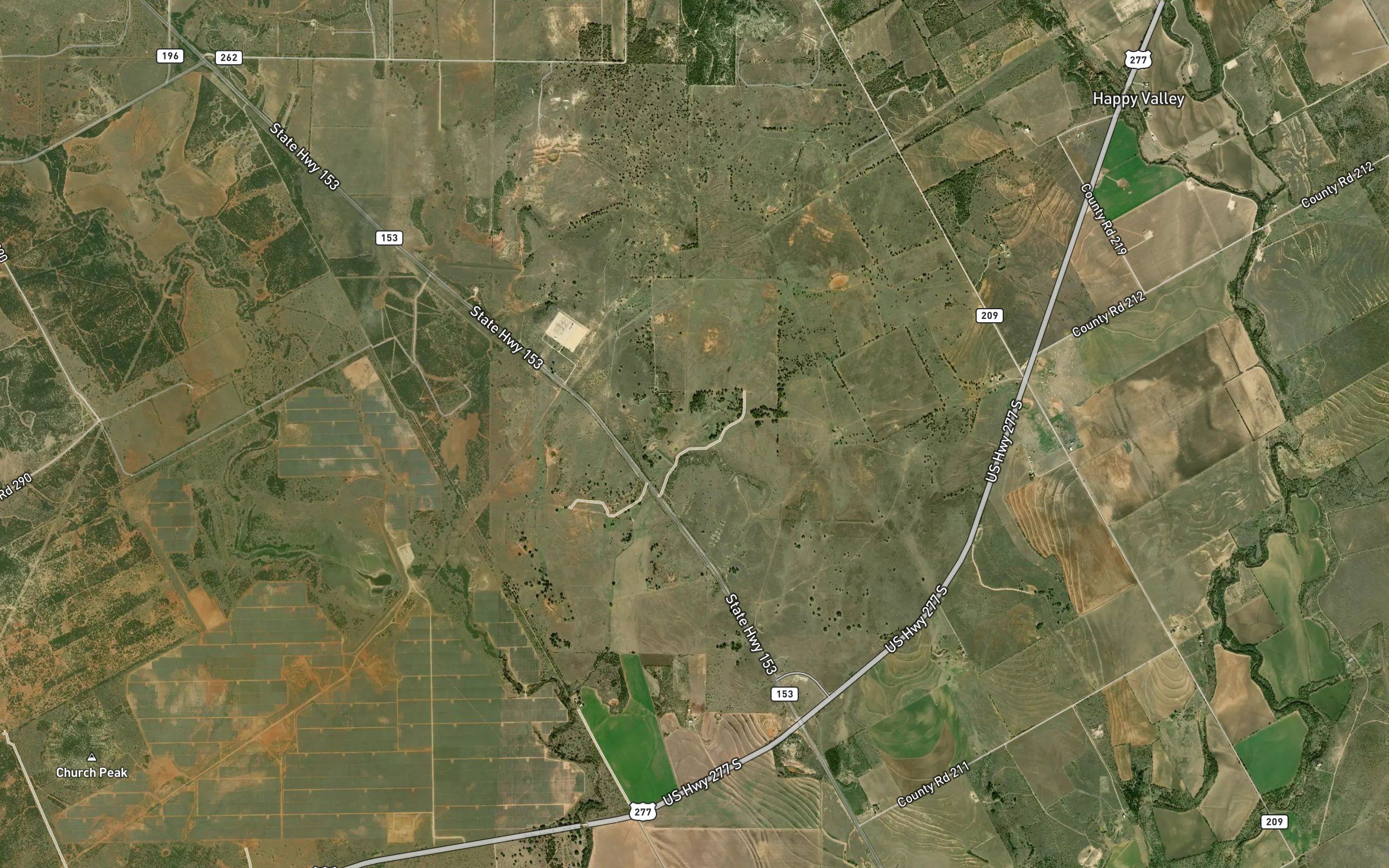 Soil Conservation Service Site 3 Reservoir