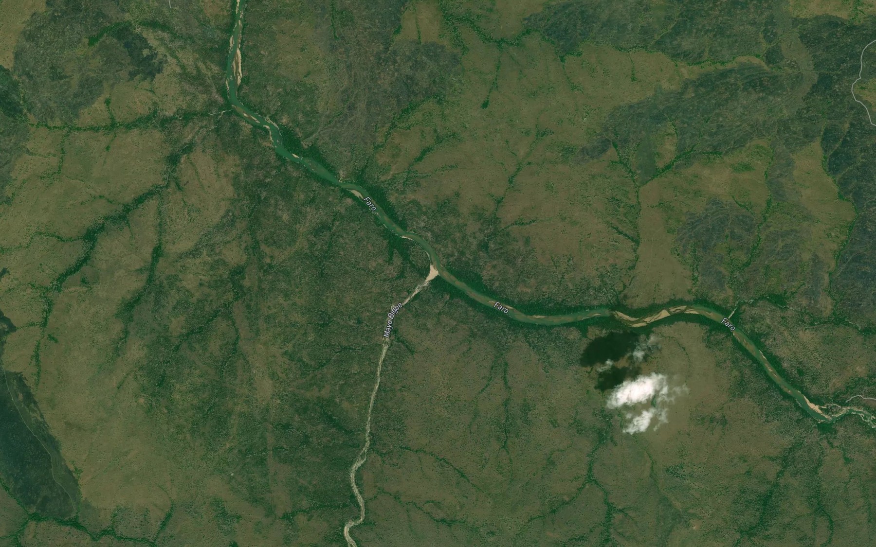 Satellite map of the Mayo Bigoe