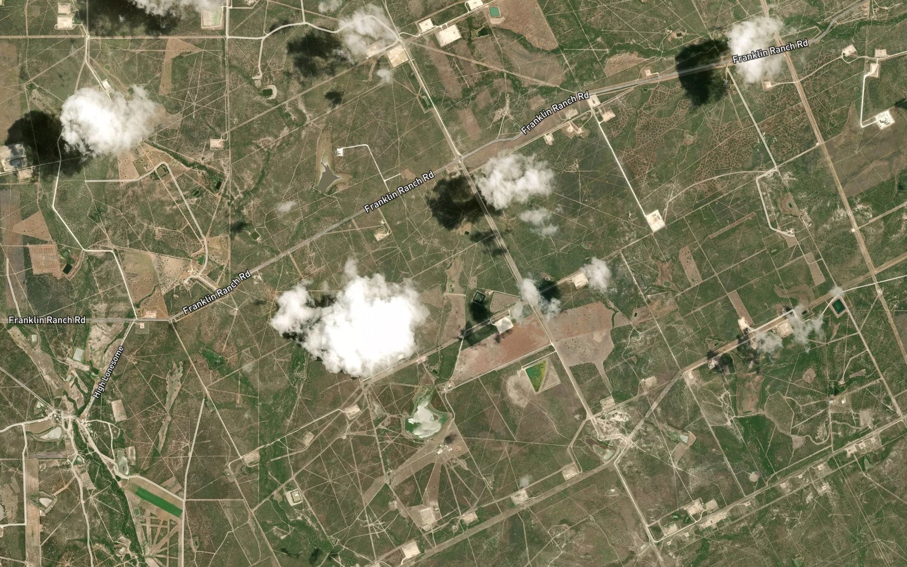 Satellite map of the Robert Wheeler Lake Number 2