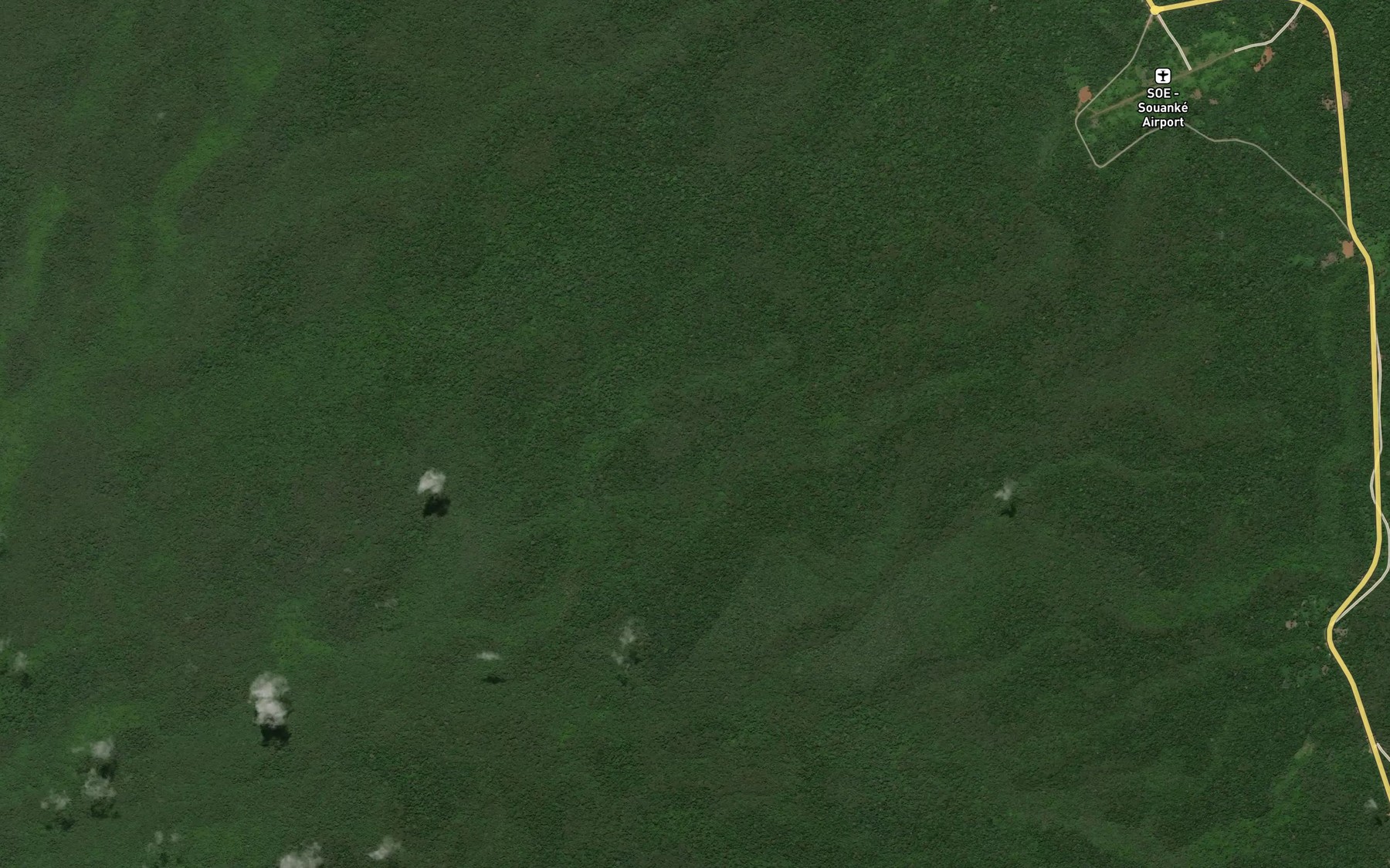 Satellite map of the Namakouak