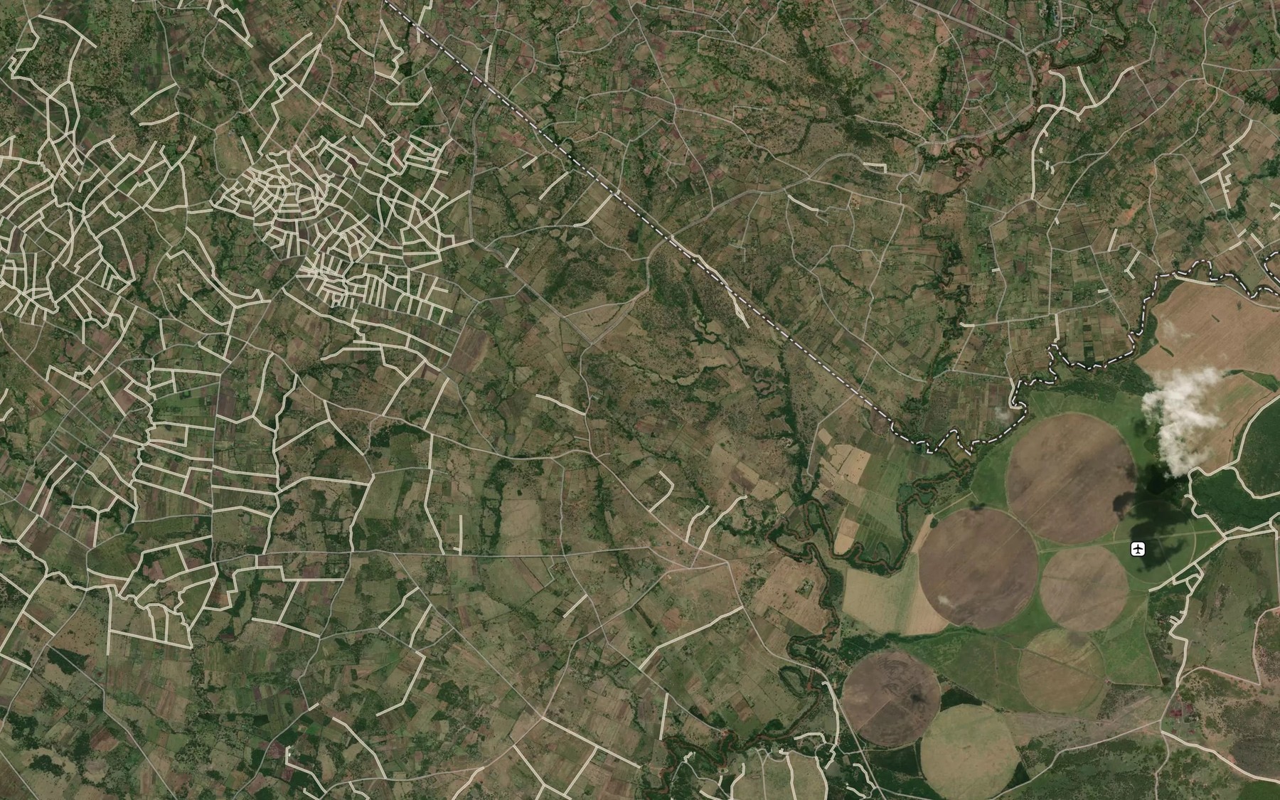 Satellite map of the Sogororovai