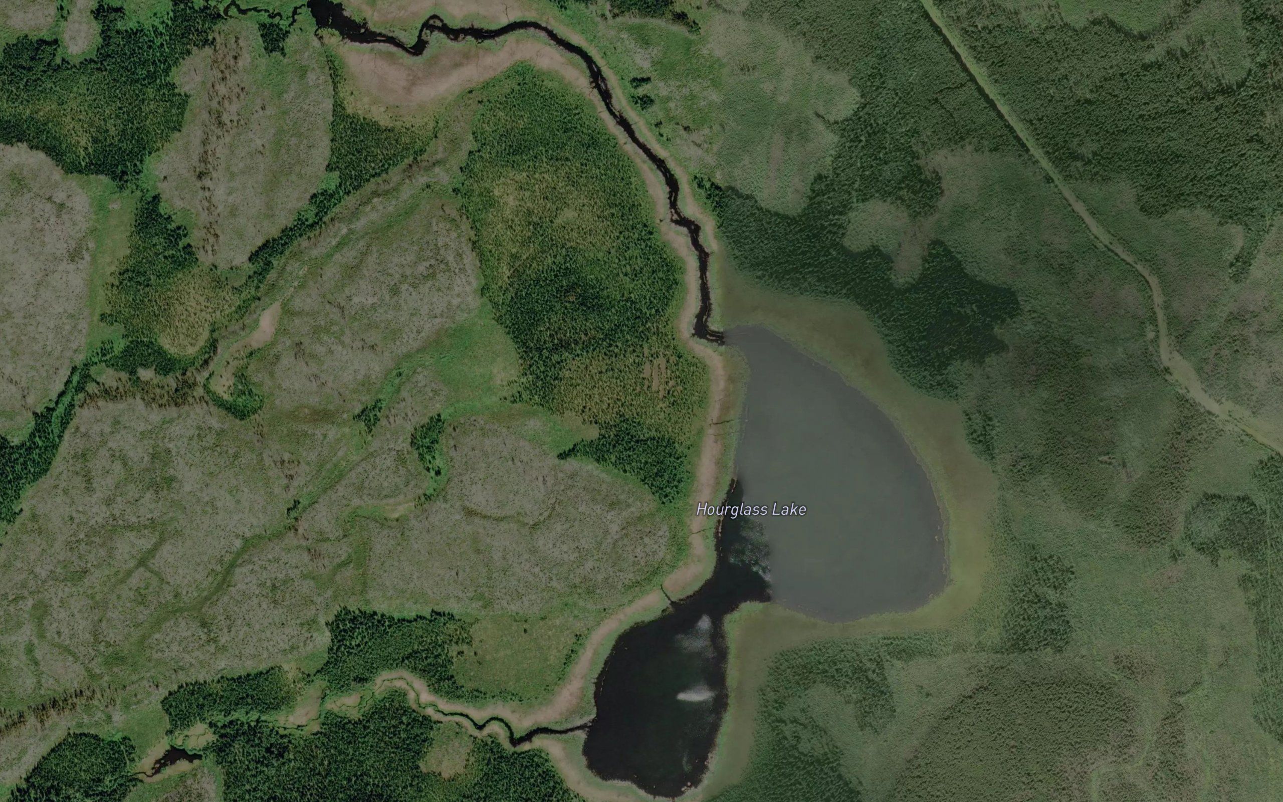 Hourglass Lake