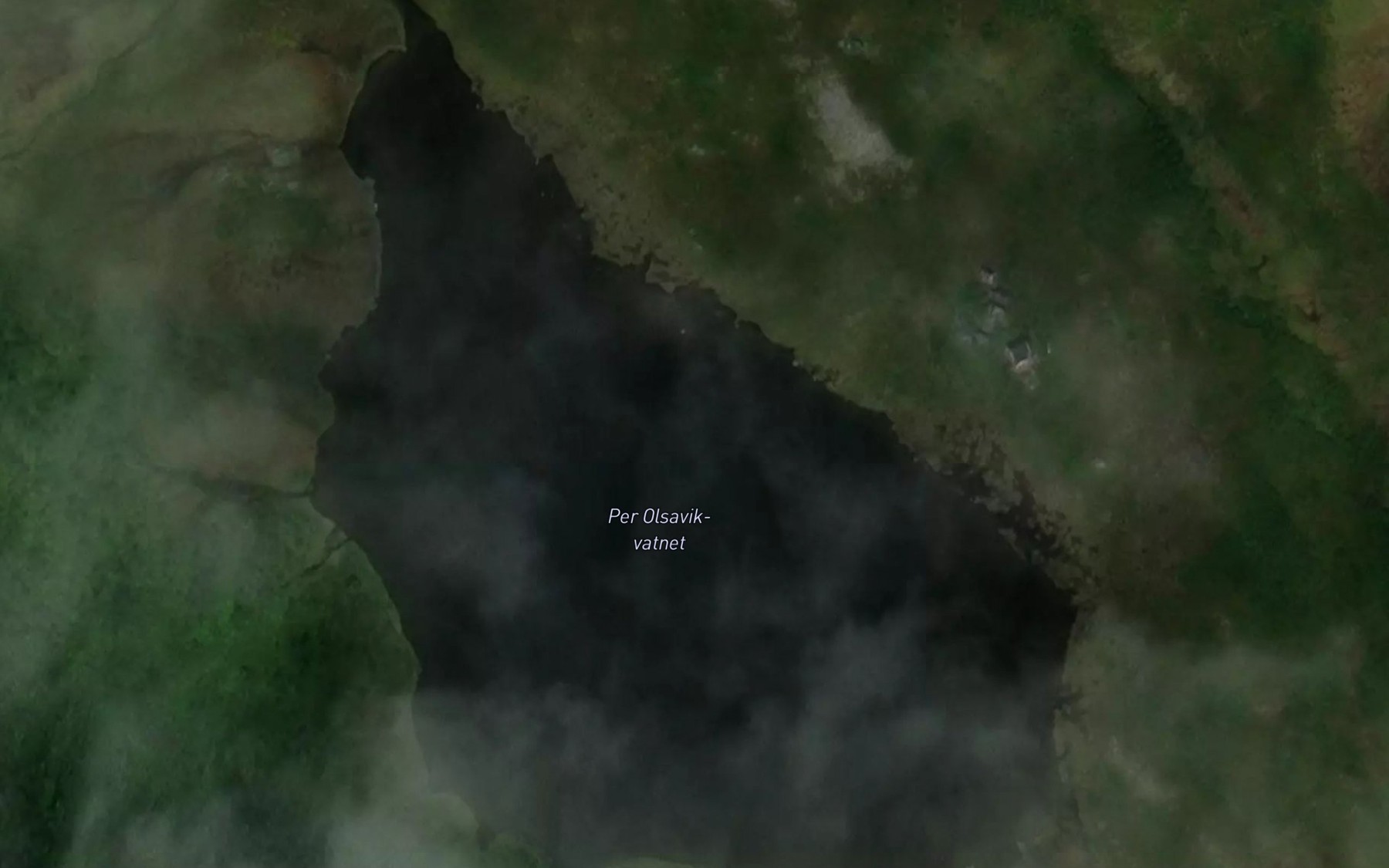 Satellite map of the Perolsavatnet