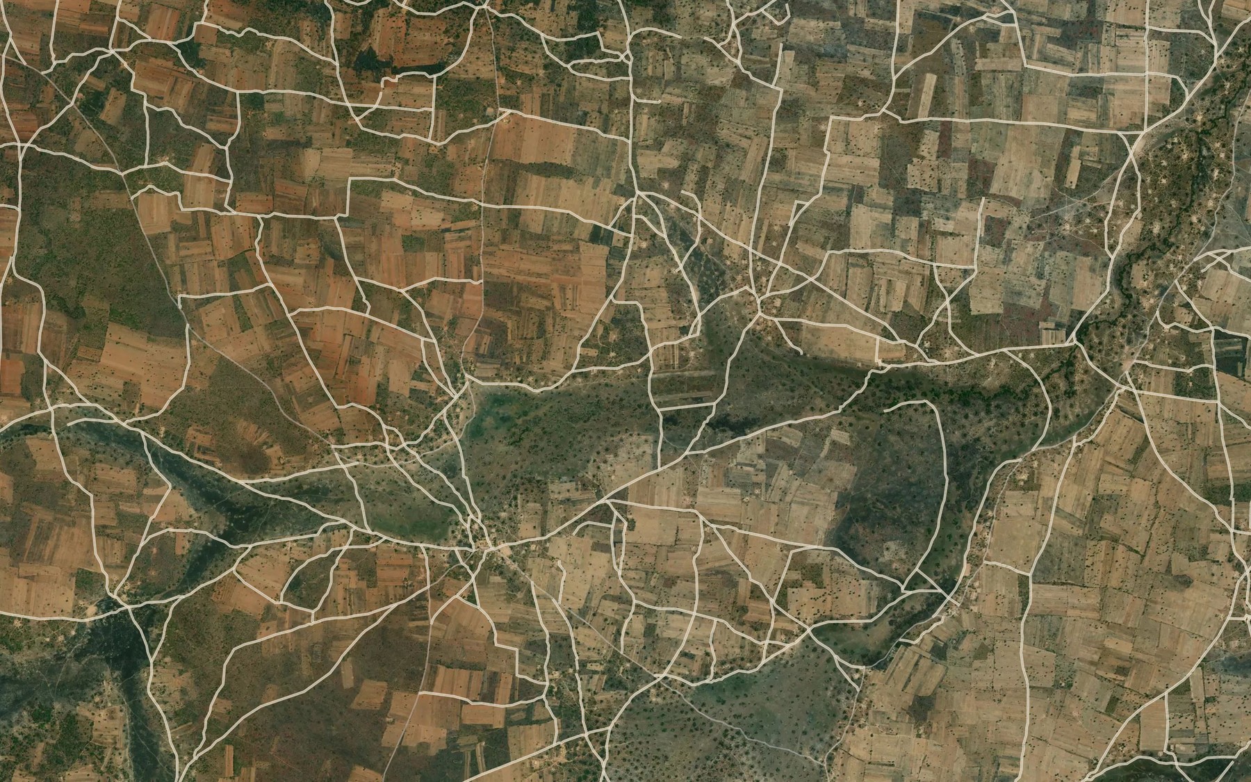 Satellite map of the Kampala