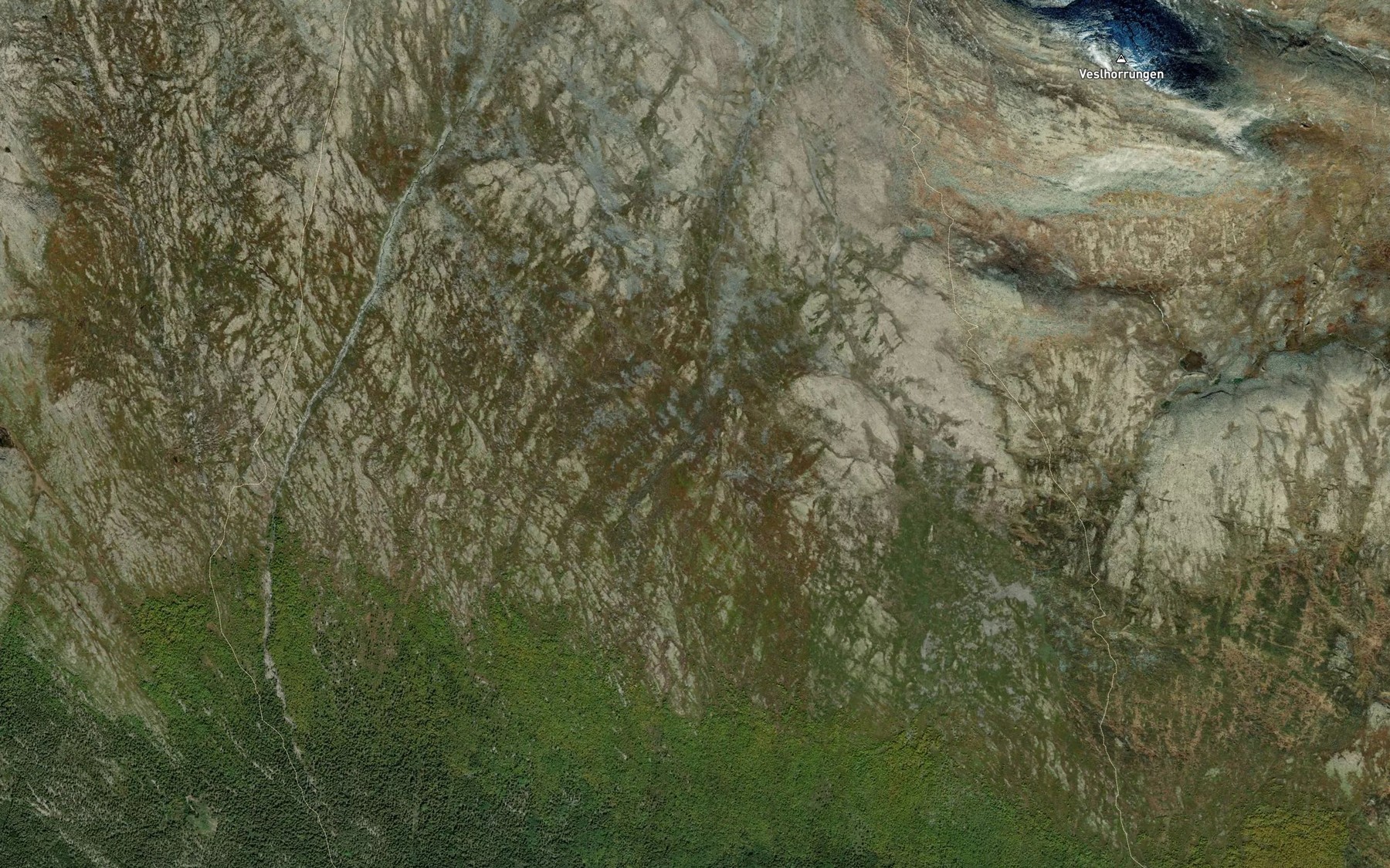 Satellite map of the Osperustbekken