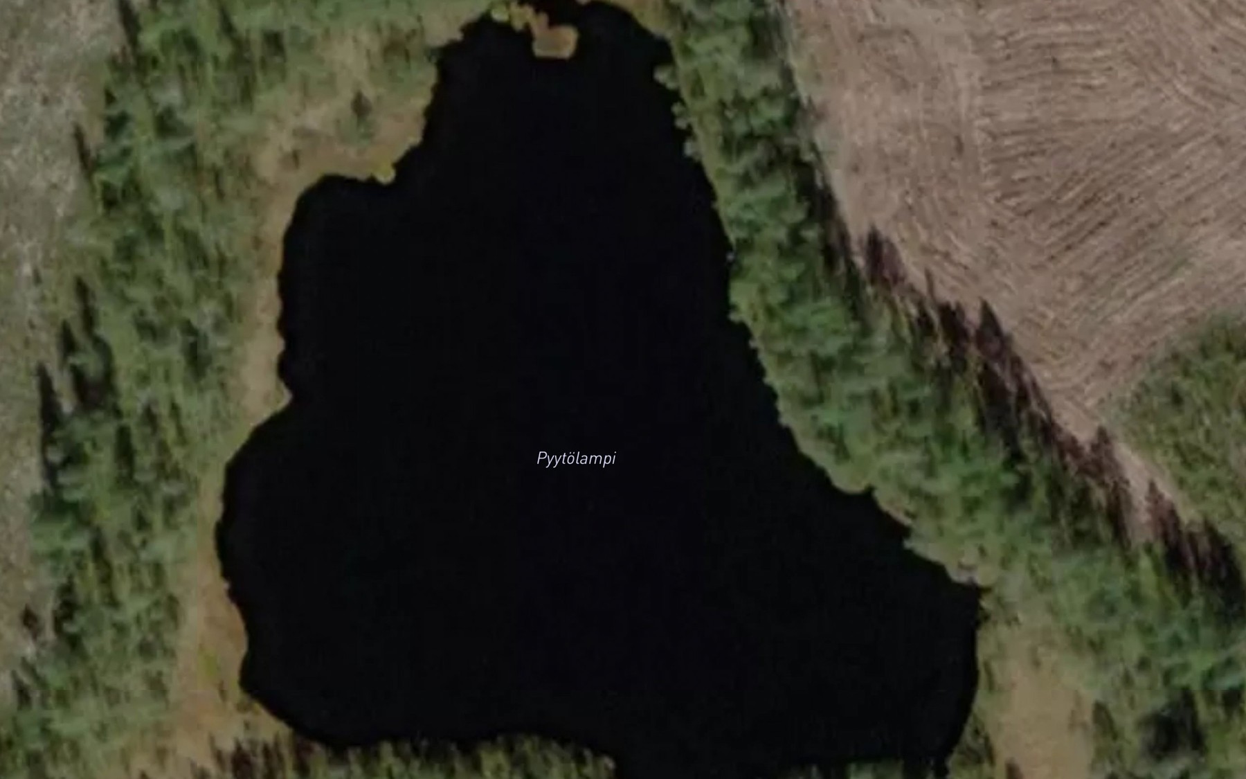 Satellite map of the Pyytolammit