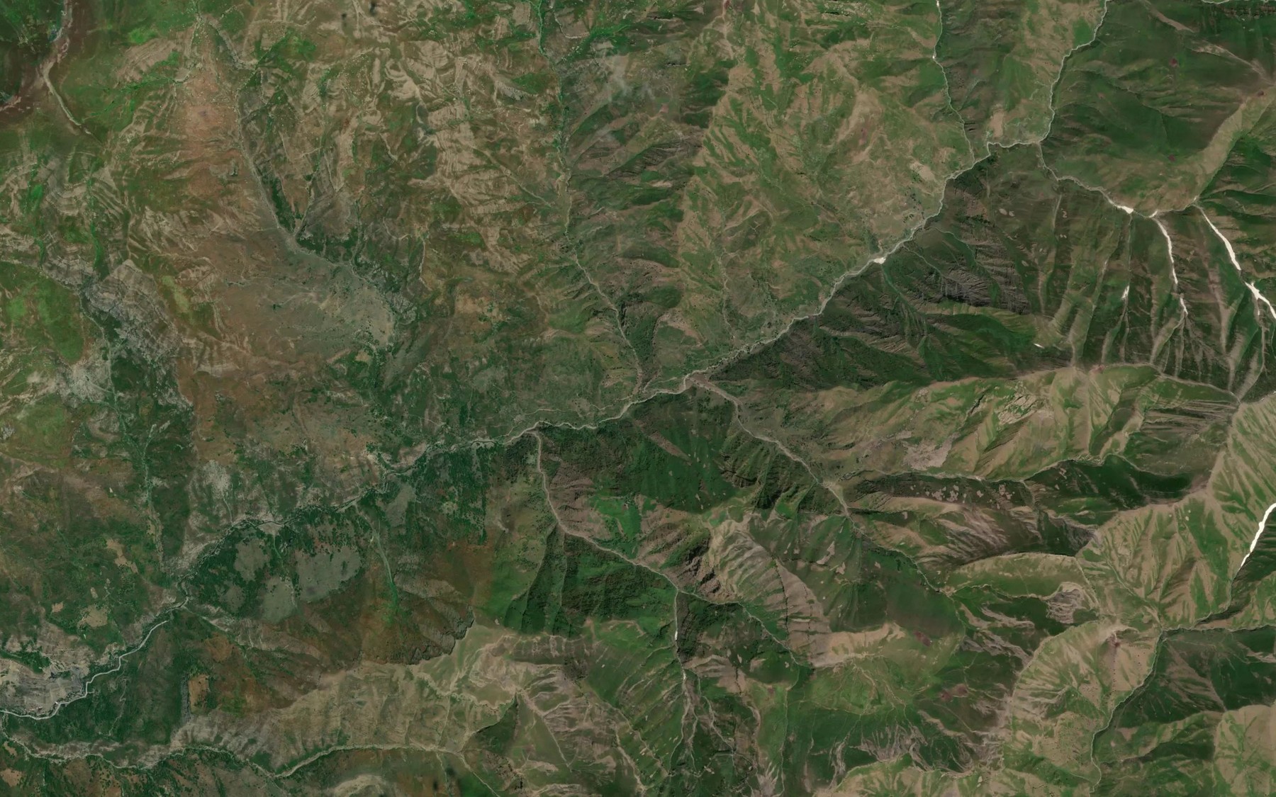 Satellite map of the Dzhilantor