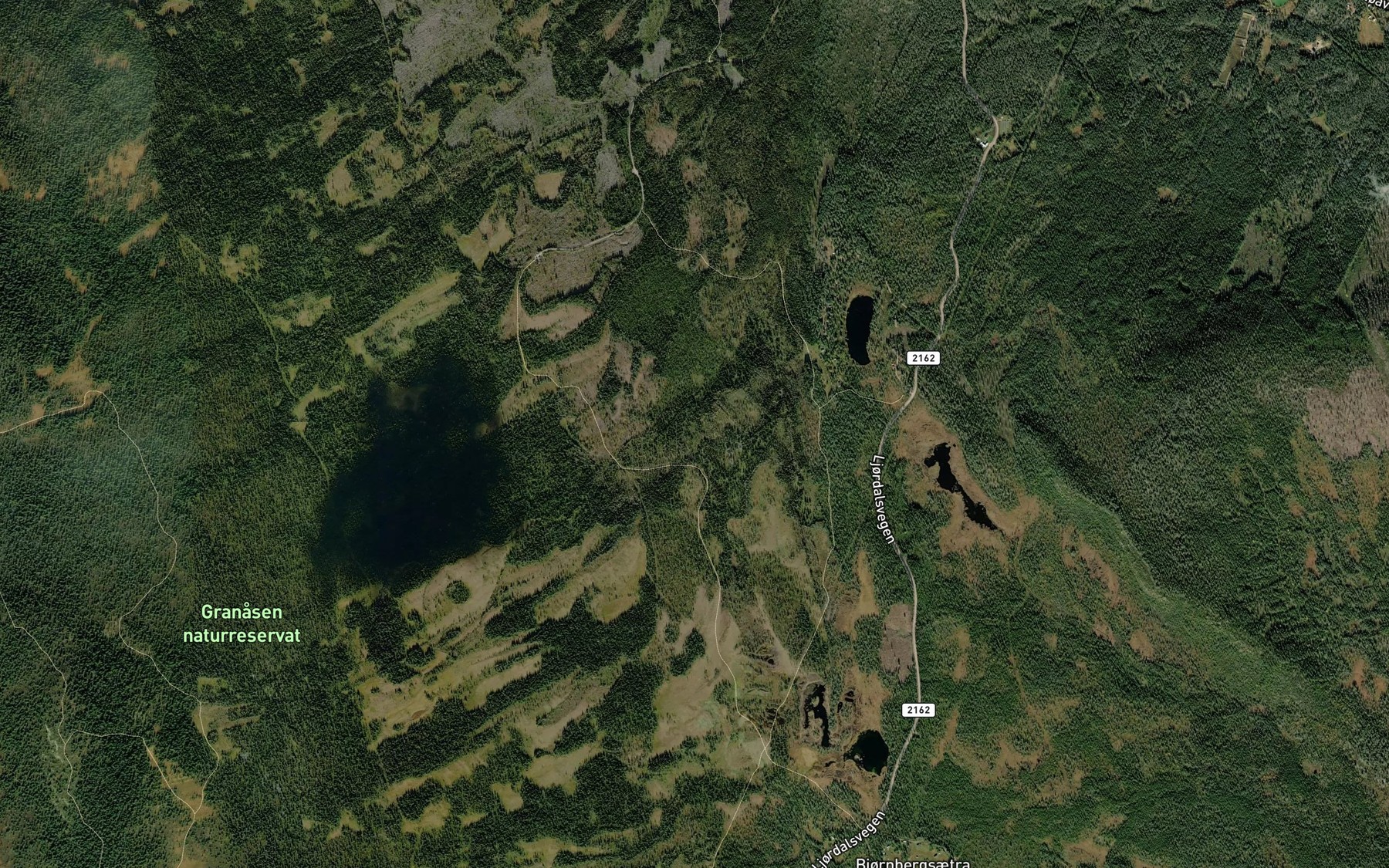 Satellite map of the Lassbekken
