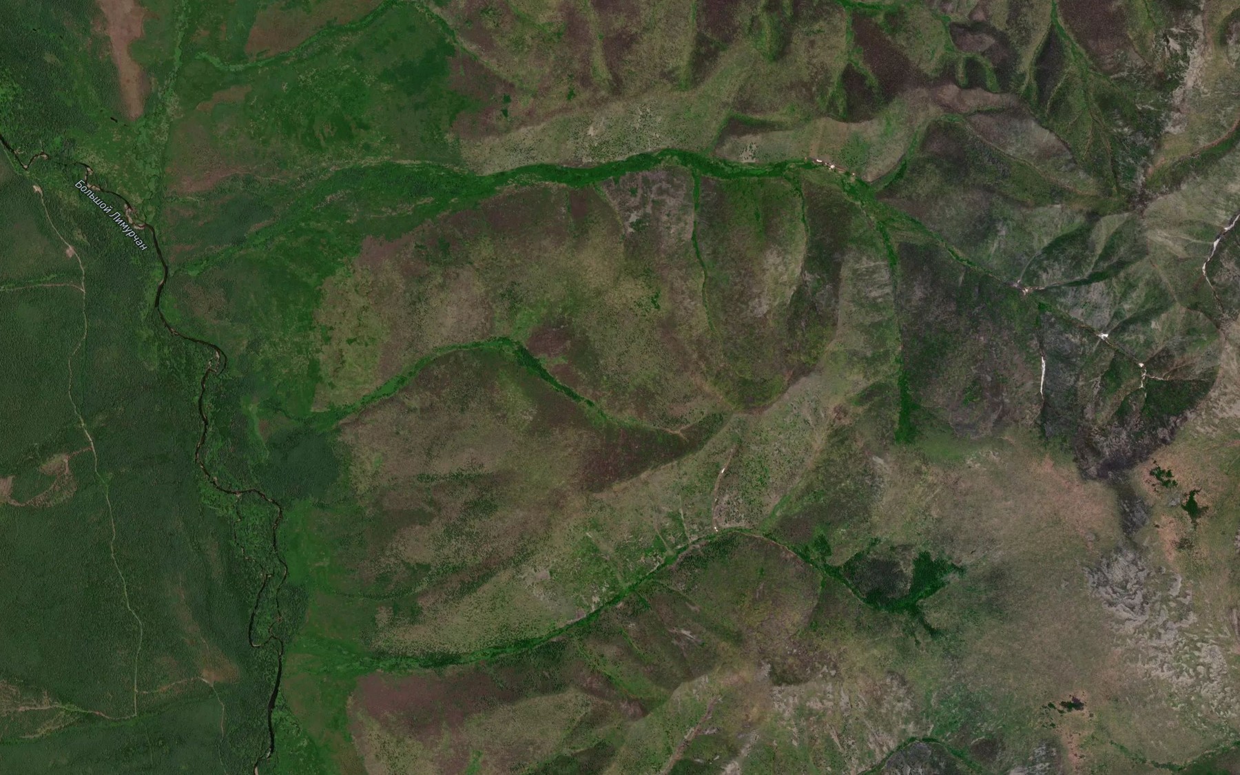 Satellite map of the Malyy Limurchan