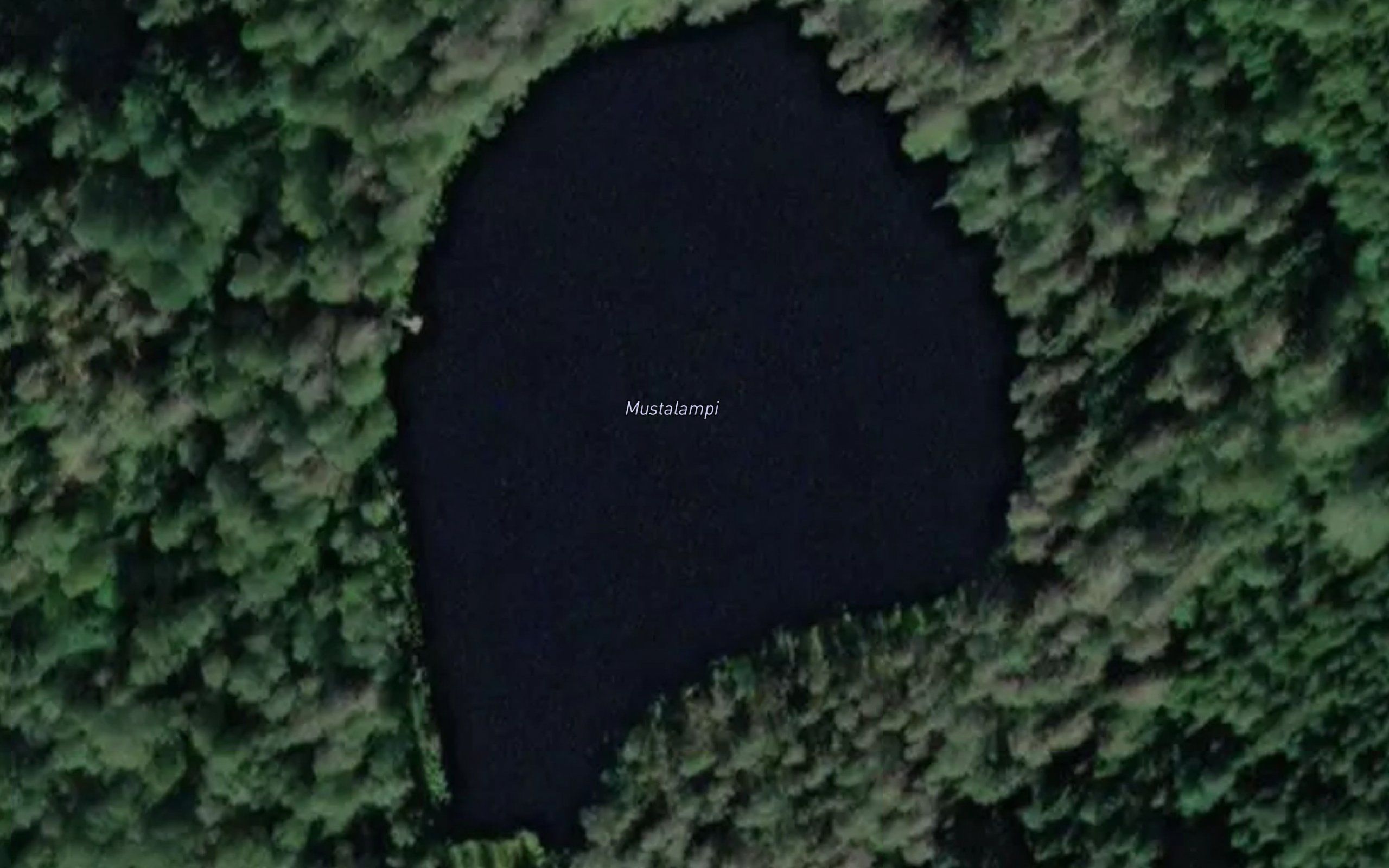 Mustalampi