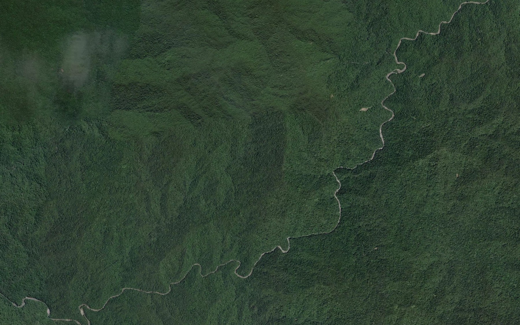 Satellite map of the Baruma Creek