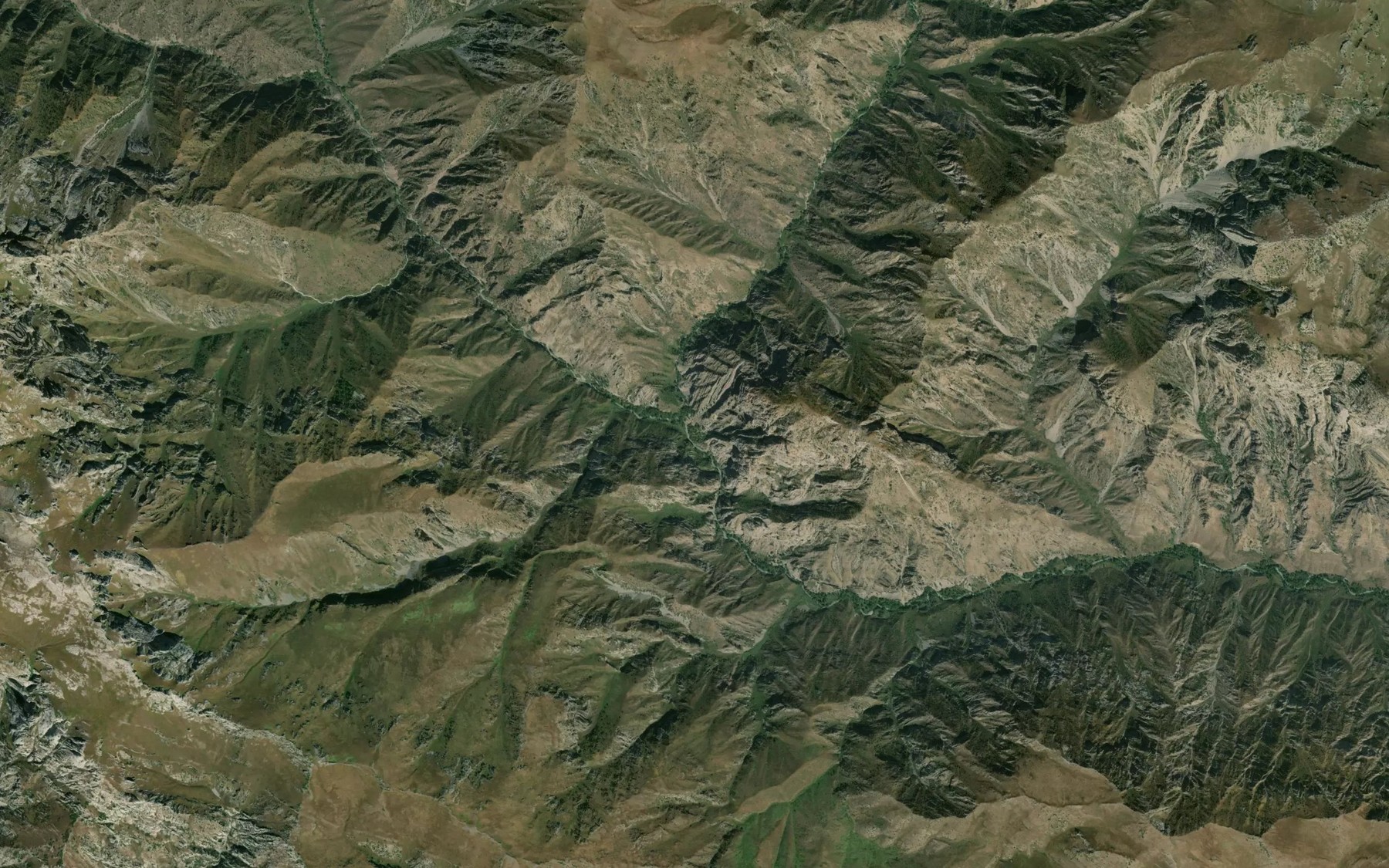 Satellite map of the Baydam-Tal