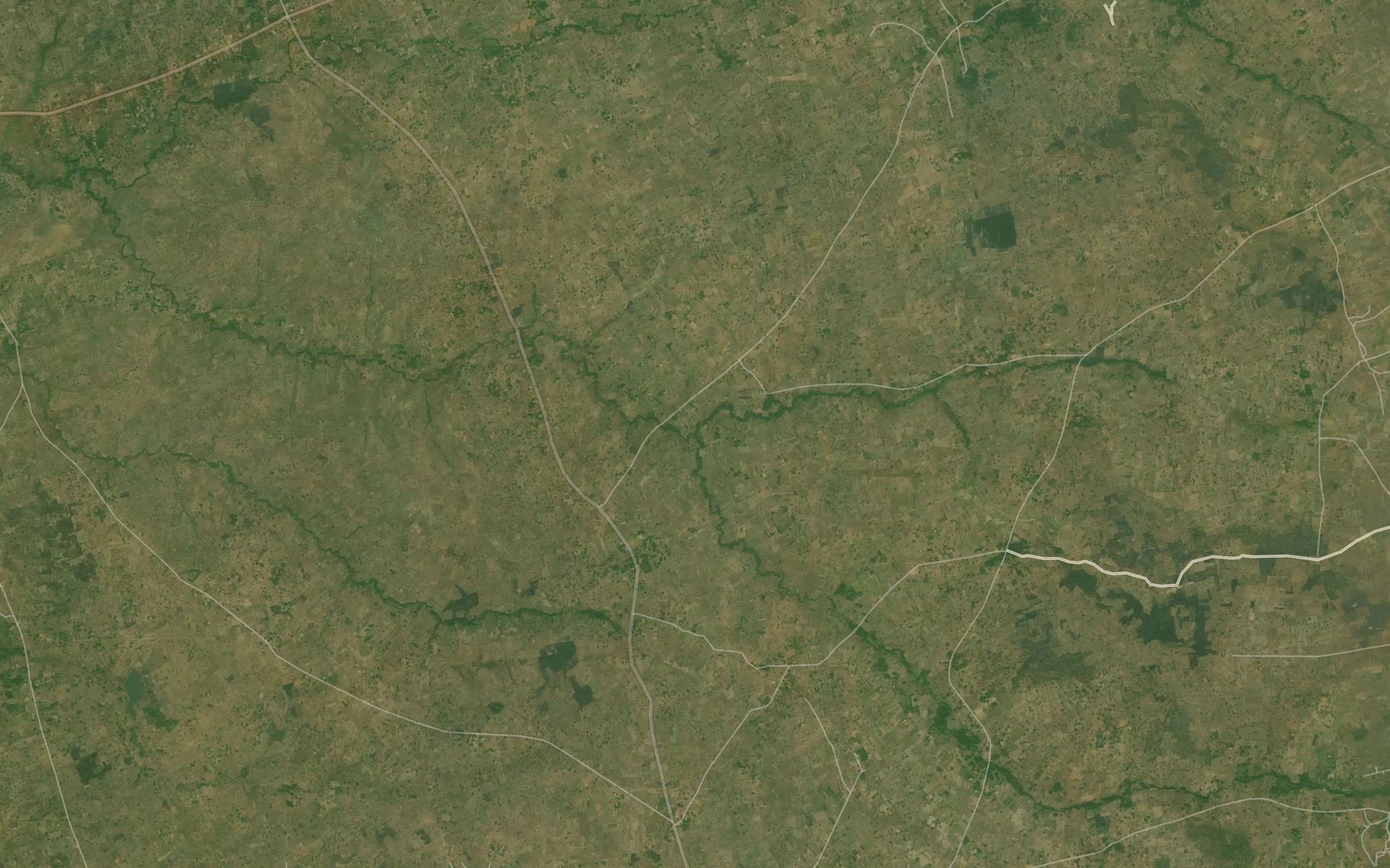 Satellite map of the River Ukyaver