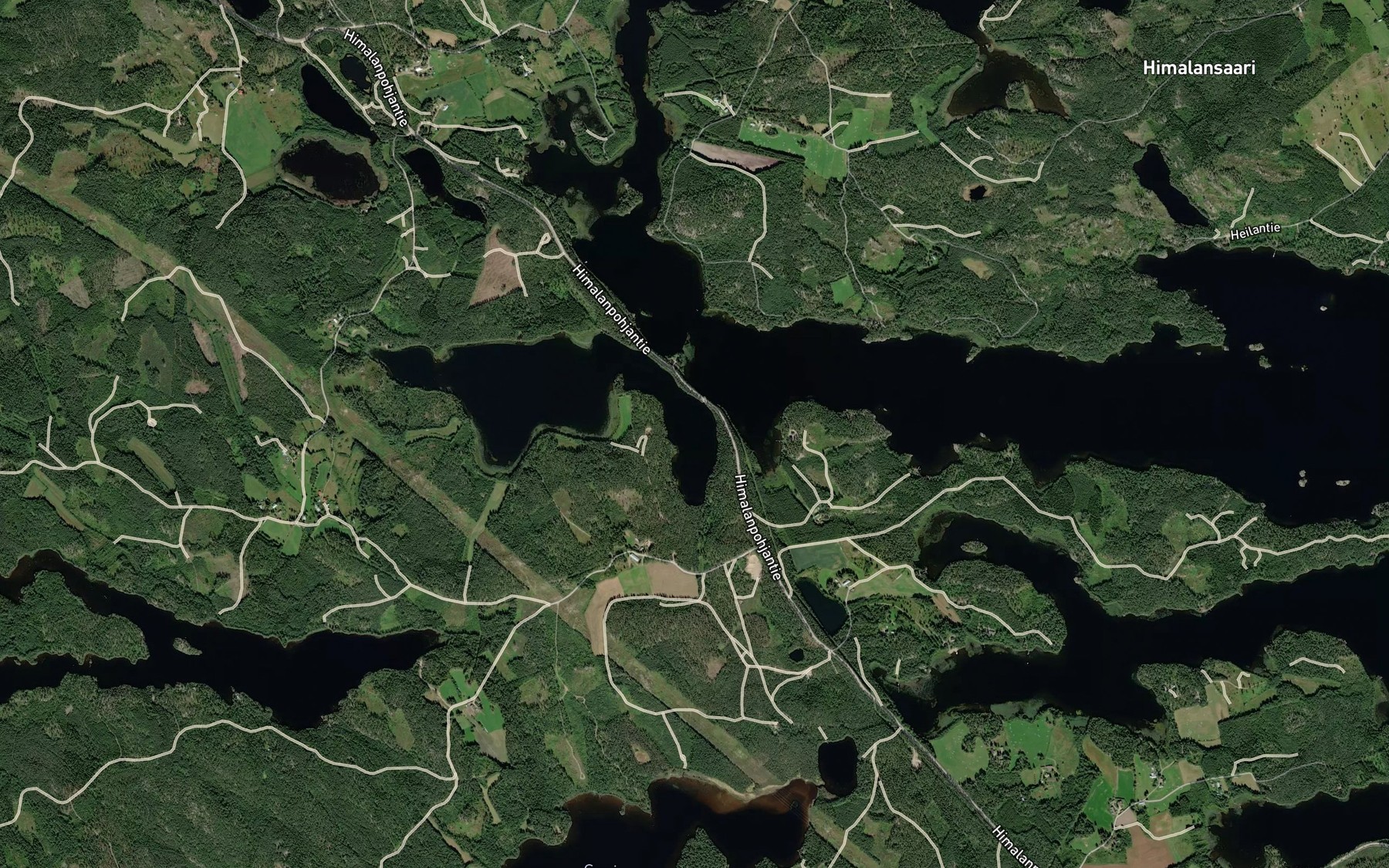 Satellite map of the Likolahti