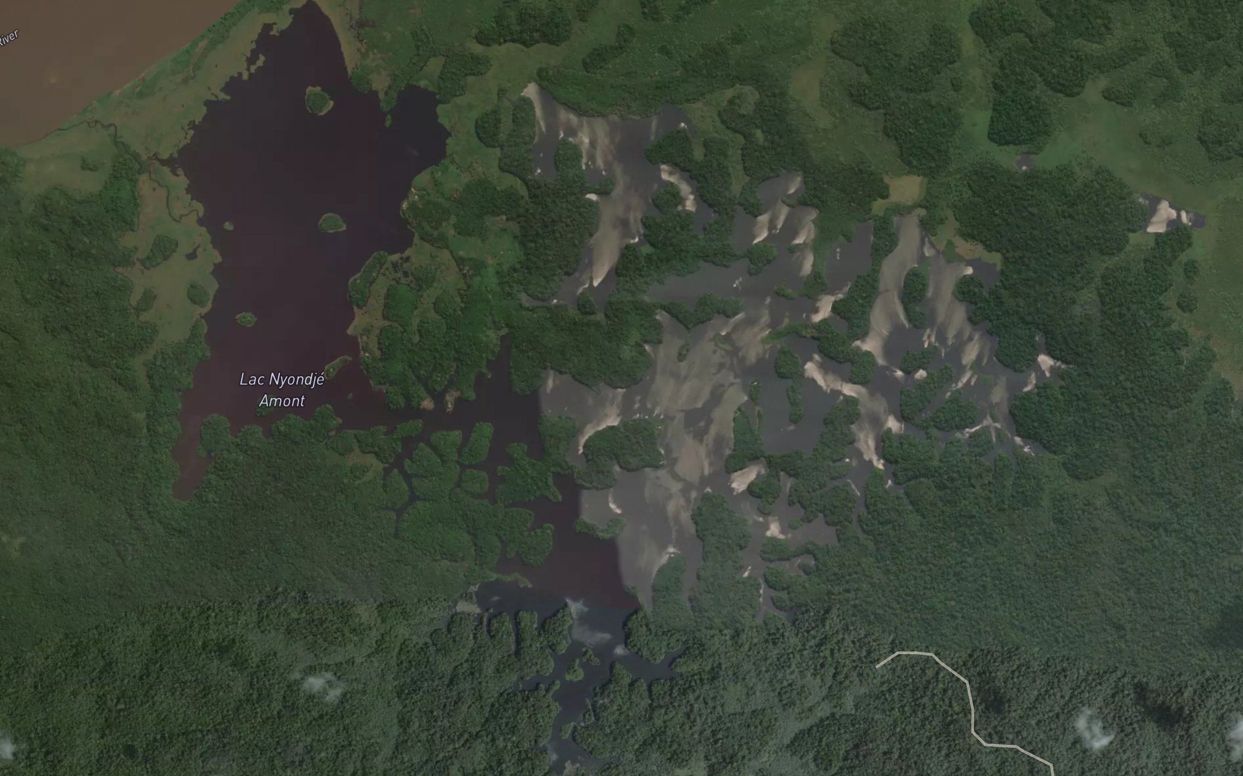 Lac Nyondje d'Amont