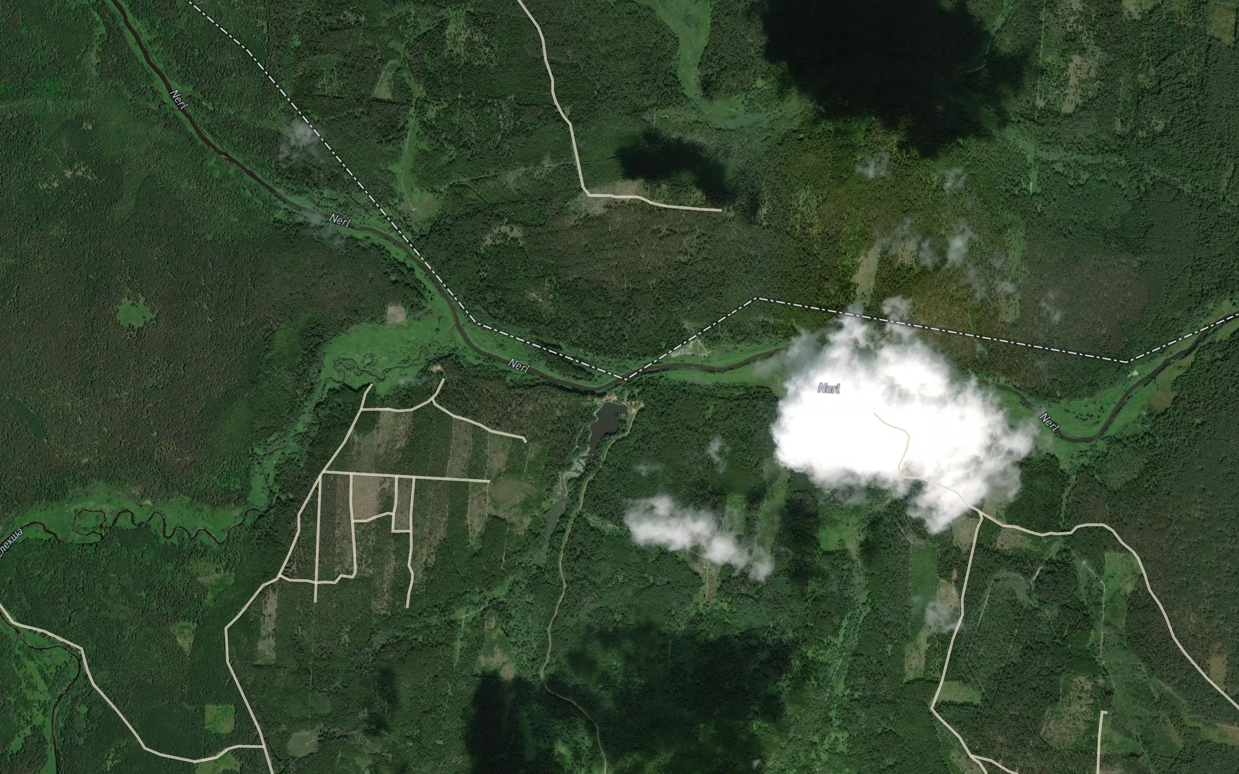 Satellite map of the Pikliya