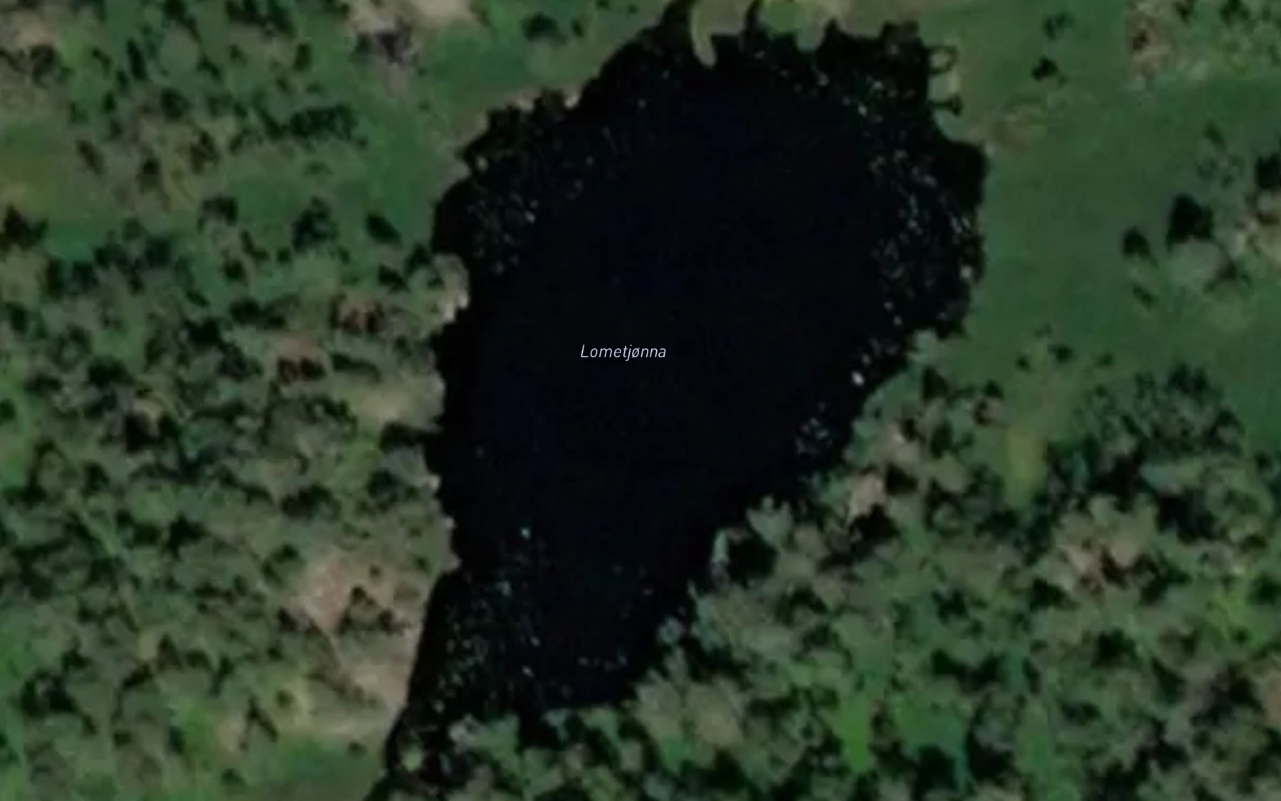 Satellite map of the Lometjonna