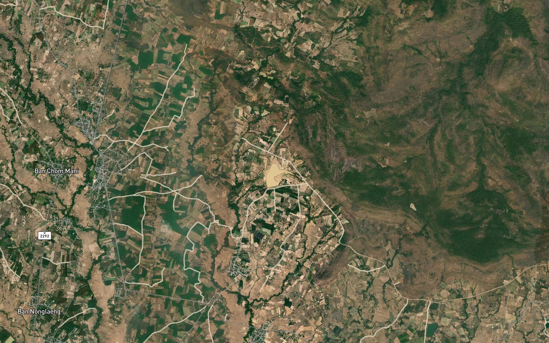 Satellite map of the Ang Kep Nam Kham Toei