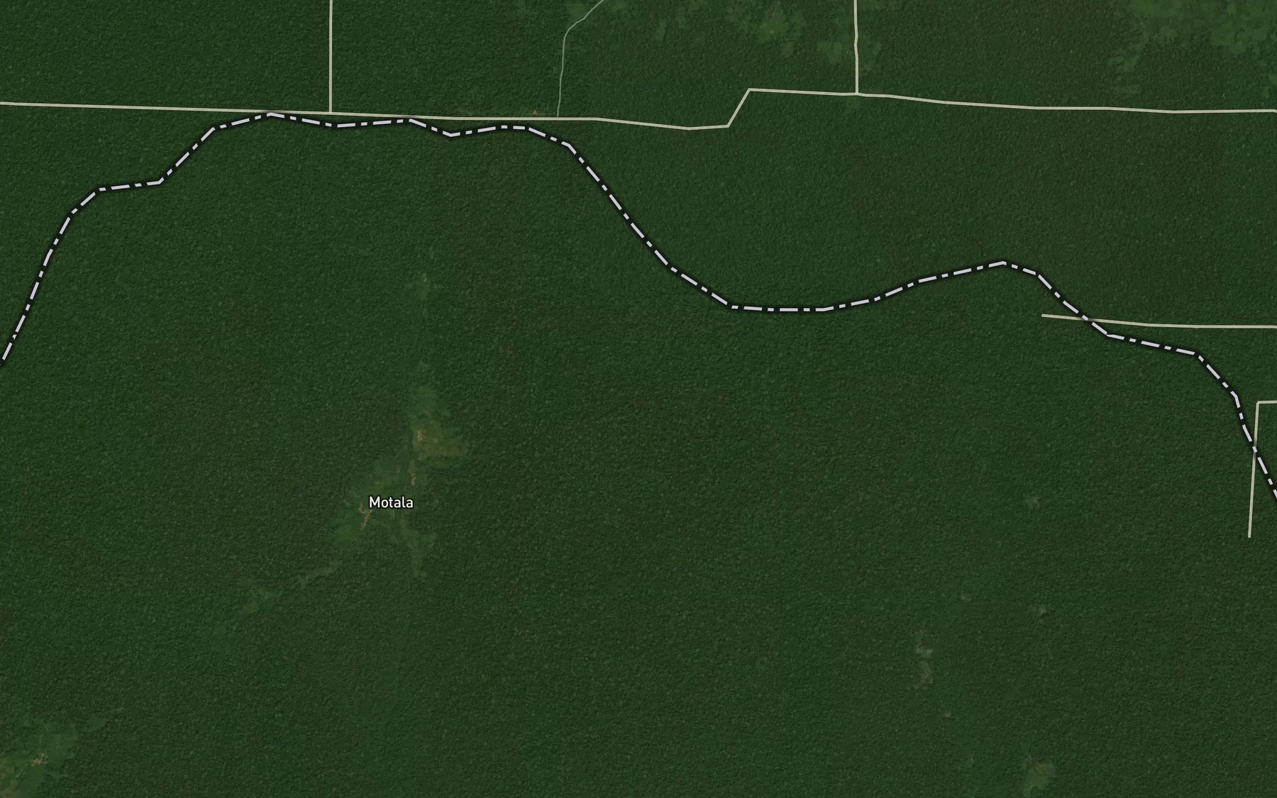Satellite map of the Makokou