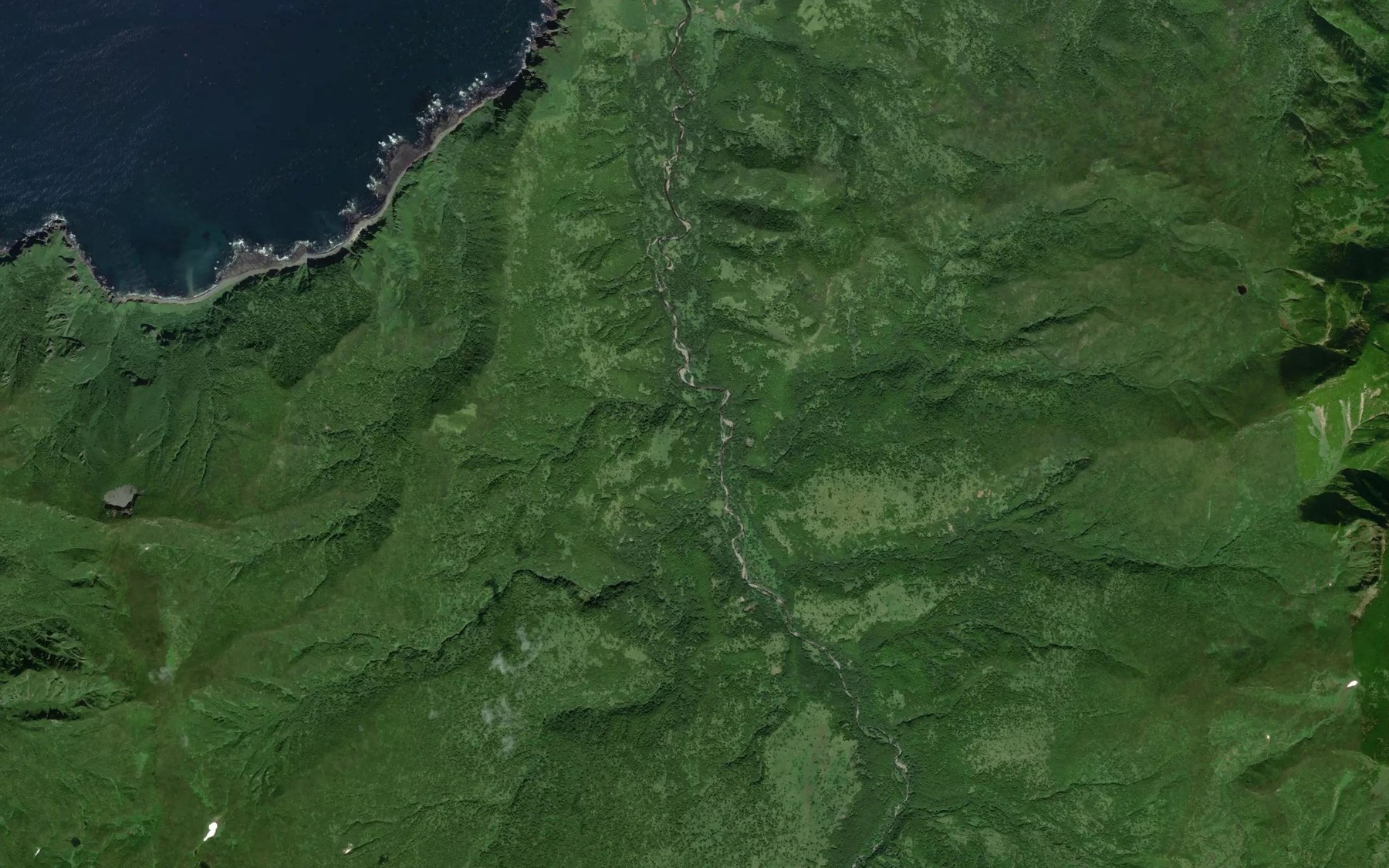 Satellite map of the Pravotylovoy