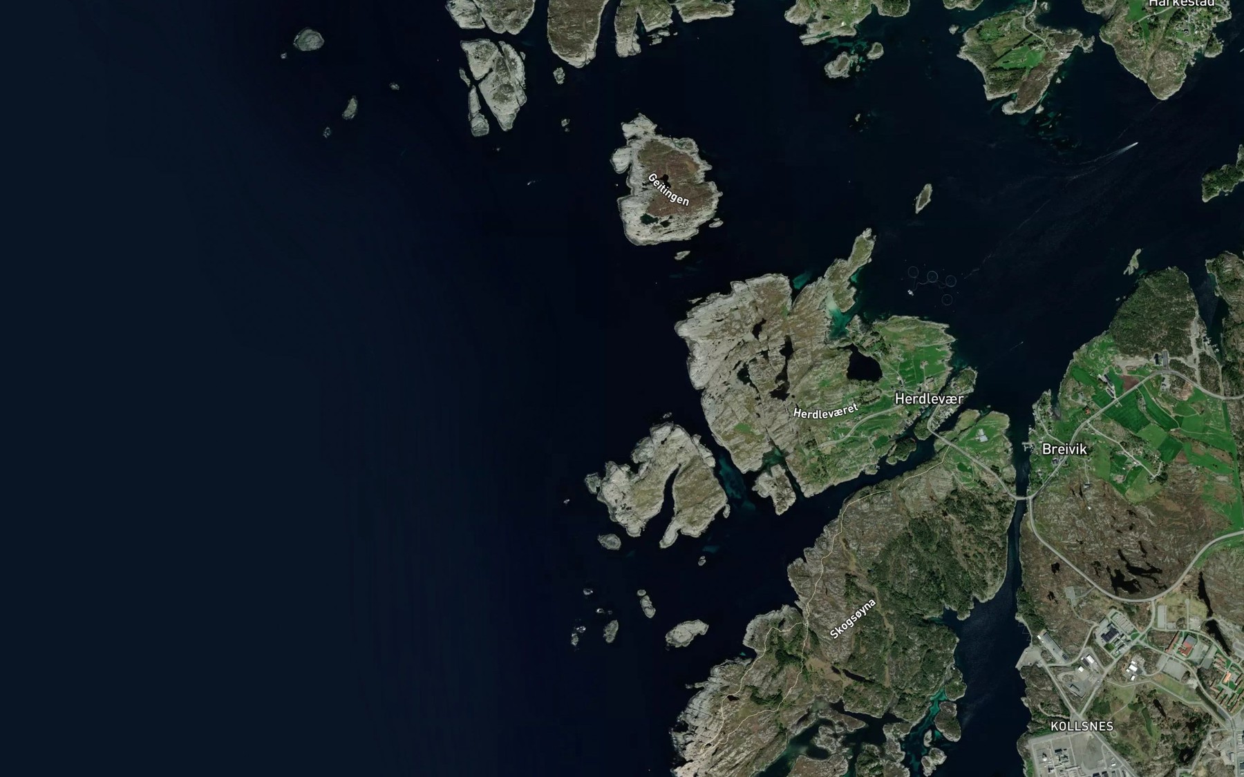 Satellite map of the Rossoybaane