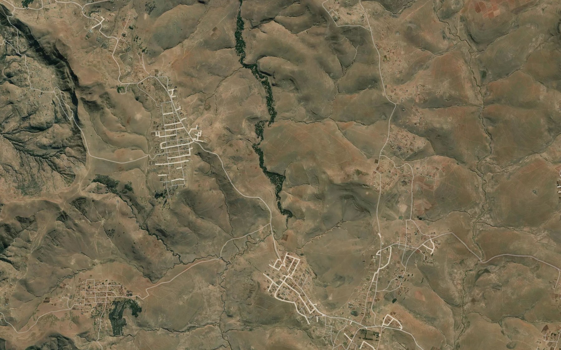 Satellite map of the Culunca