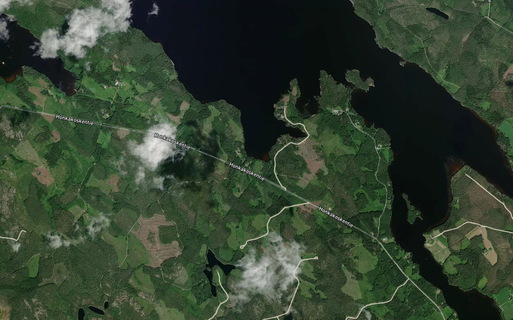 Satellite map of the Myllypuro