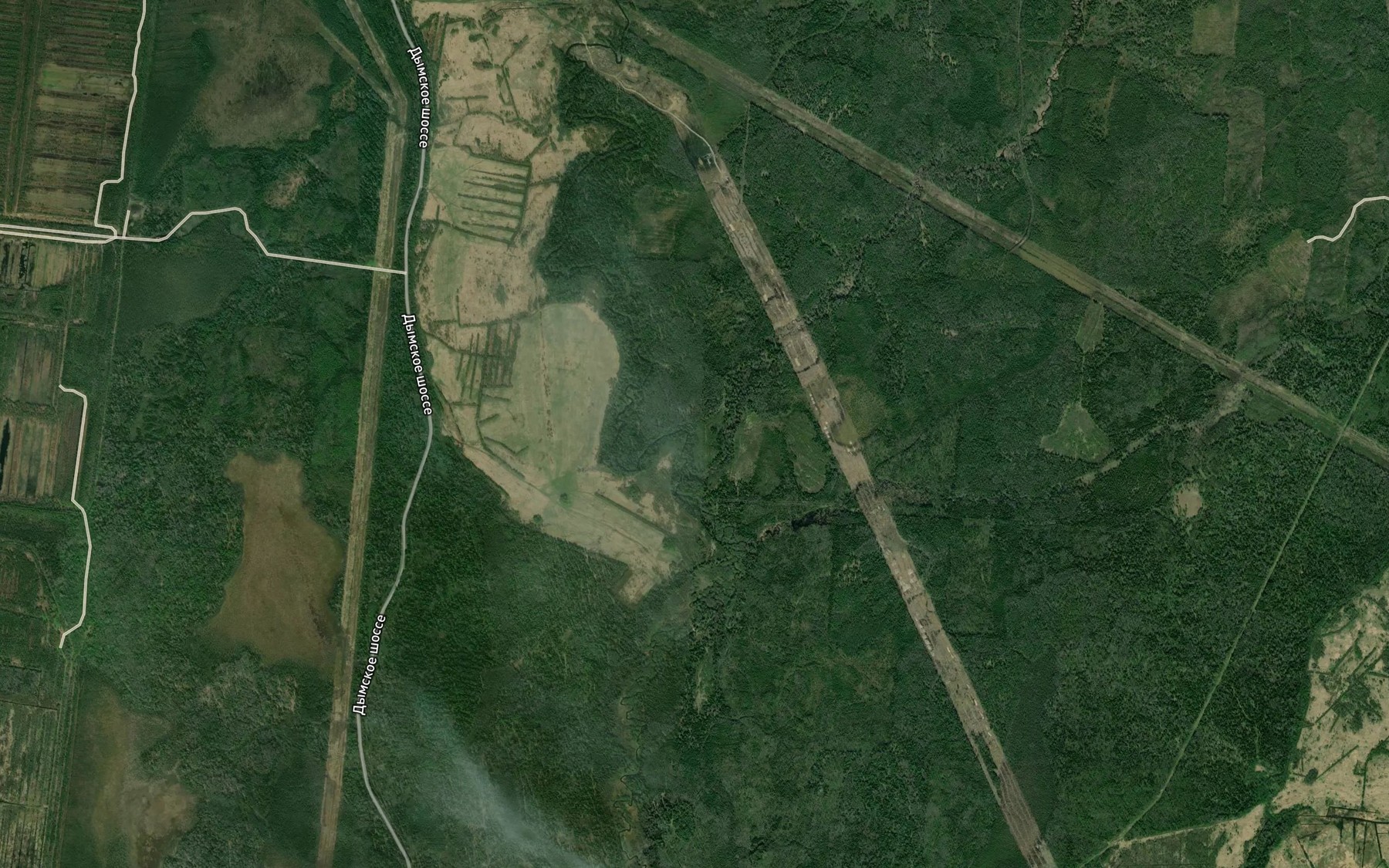 Satellite map of the Pchelinaya