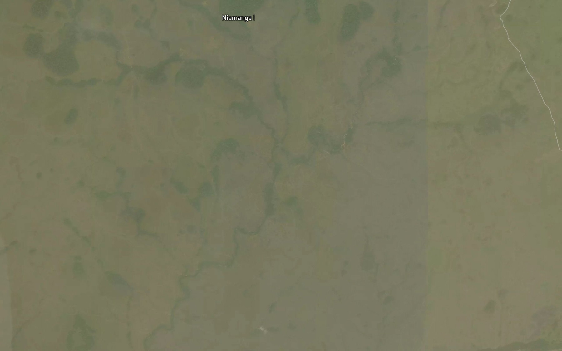 Satellite map of the Awanga
