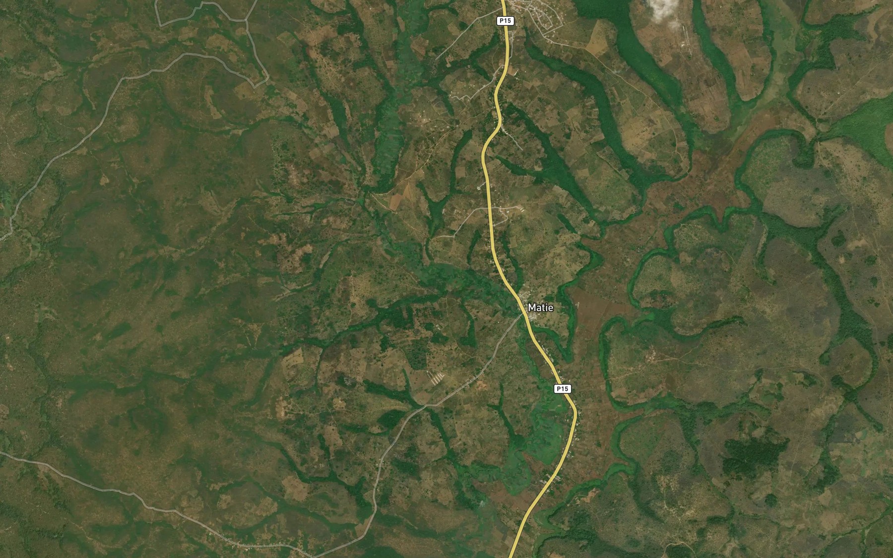 Satellite map of the Mou