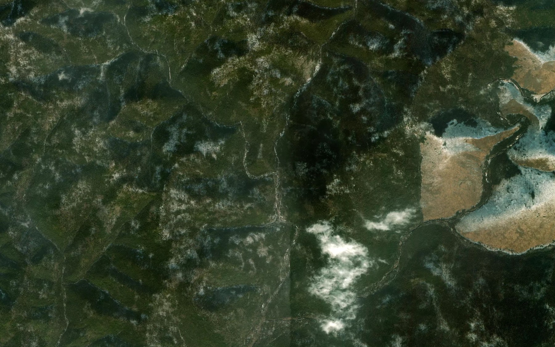 Satellite map of the Klyuch Stroiteley