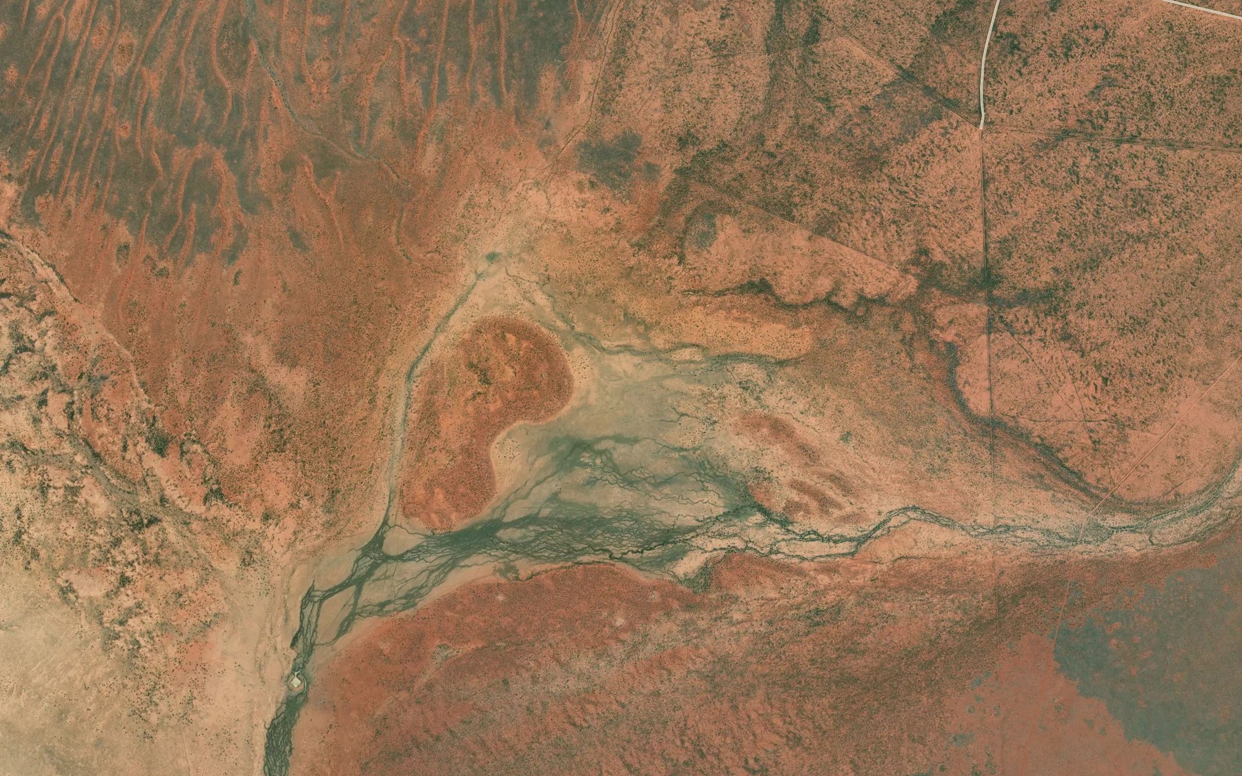 Satellite map of the Milgah Pool