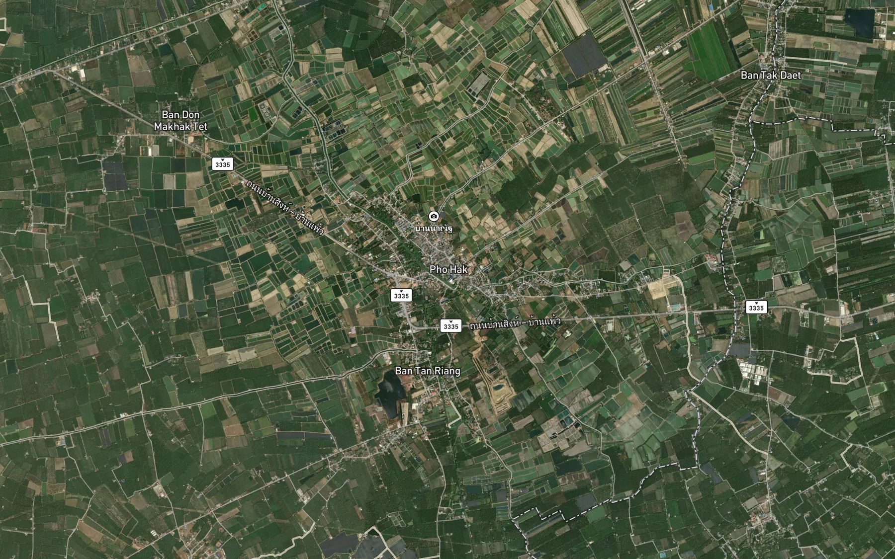 Satellite map of the Khlong San Pho Pu