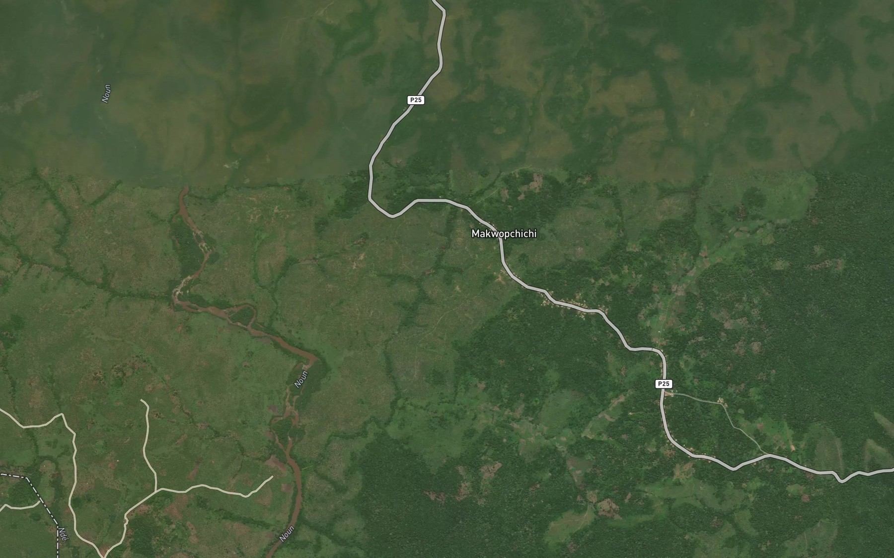 Satellite map of the Gochon