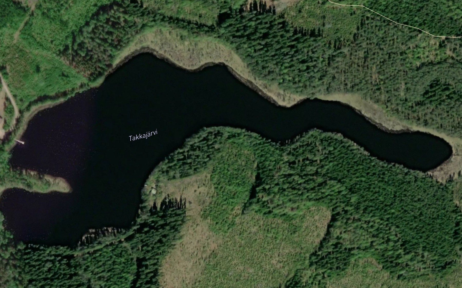 Satellite map of the Takkalampi