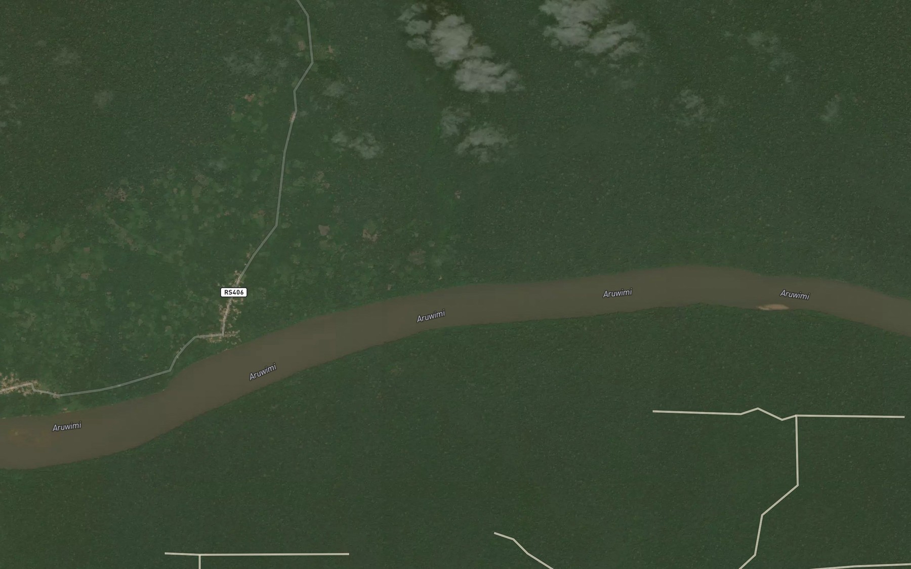 Satellite map of the Loambe