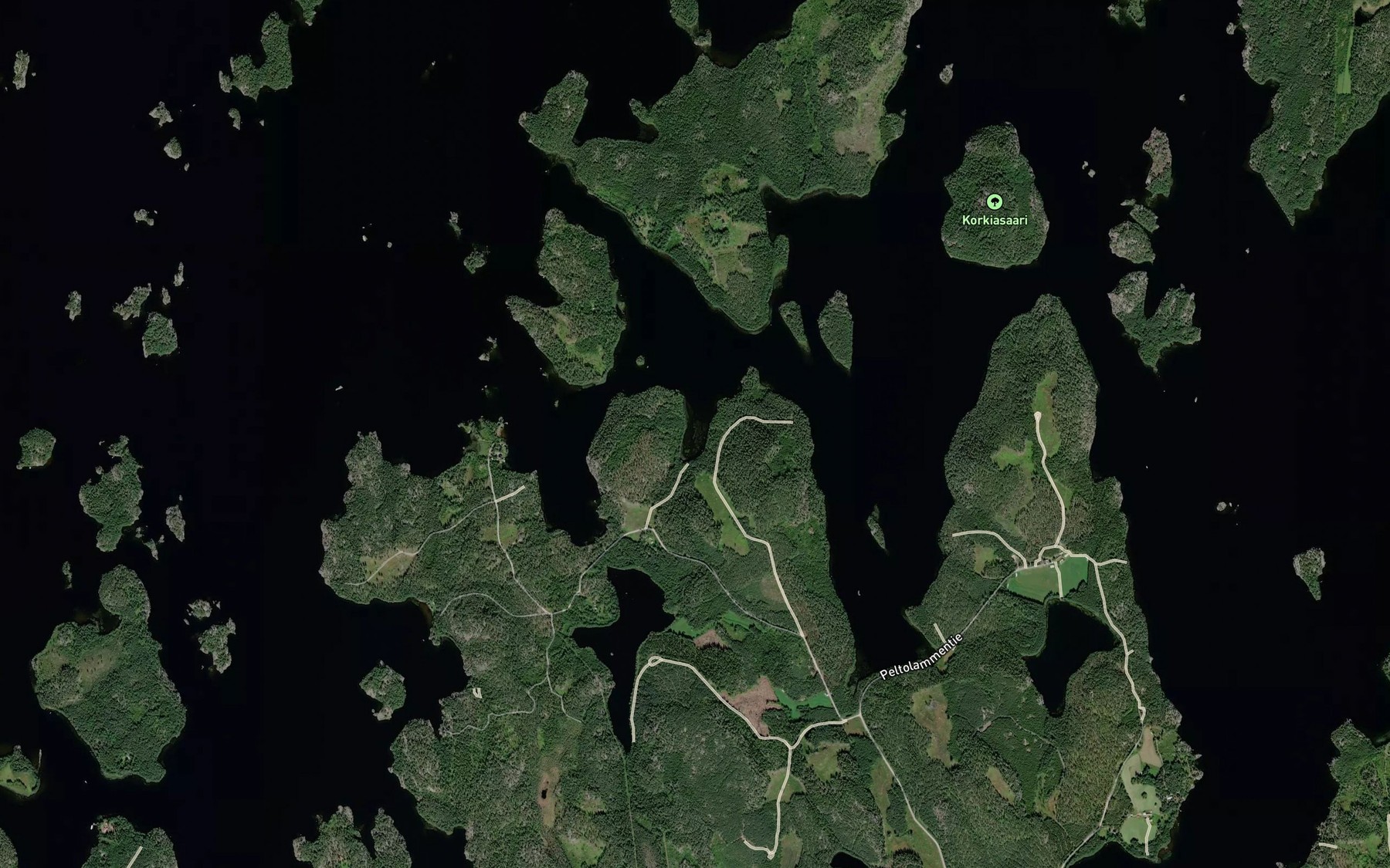 Satellite map of the Matalalahti