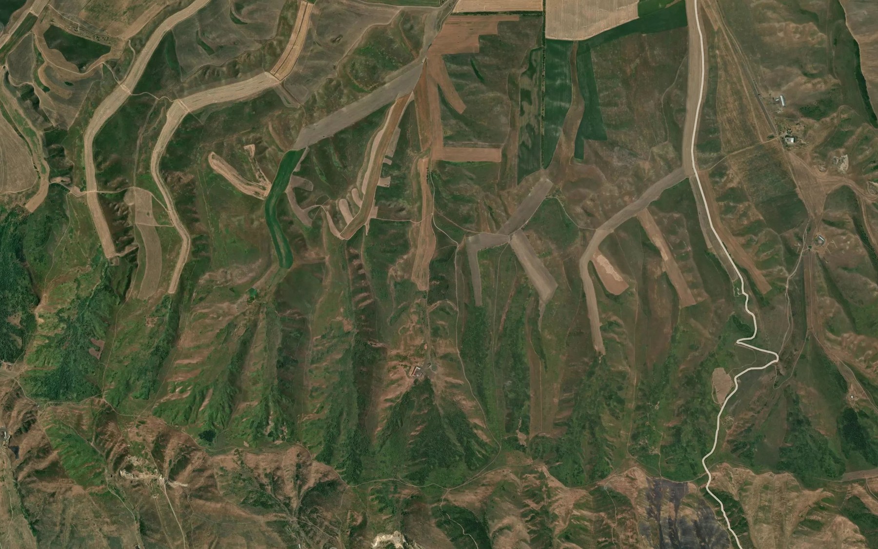 Satellite map of the Balka Rasshchepkina