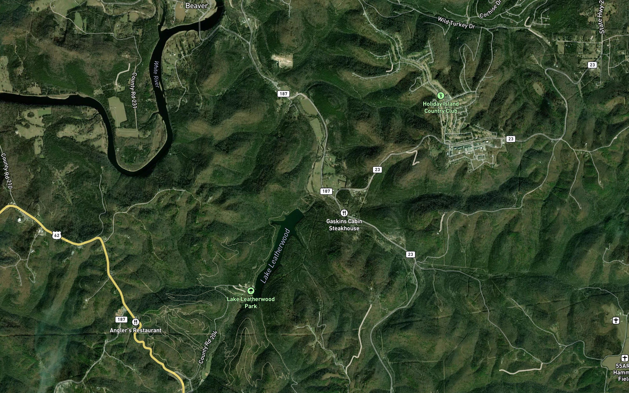 West Leatherwood Creek