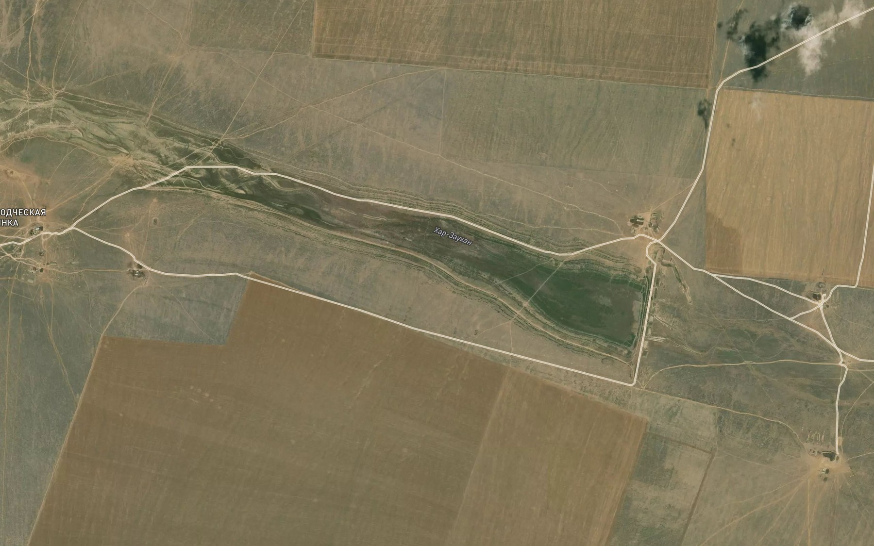 Satellite map of the Balka Semen