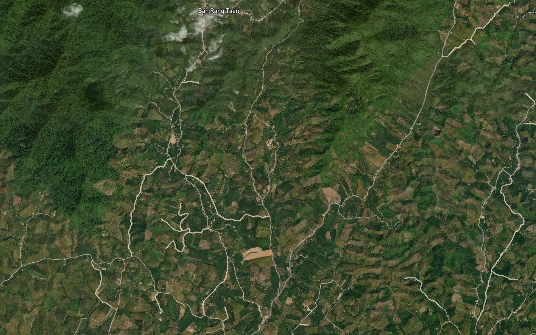 Satellite map of the Nong Nam Khao