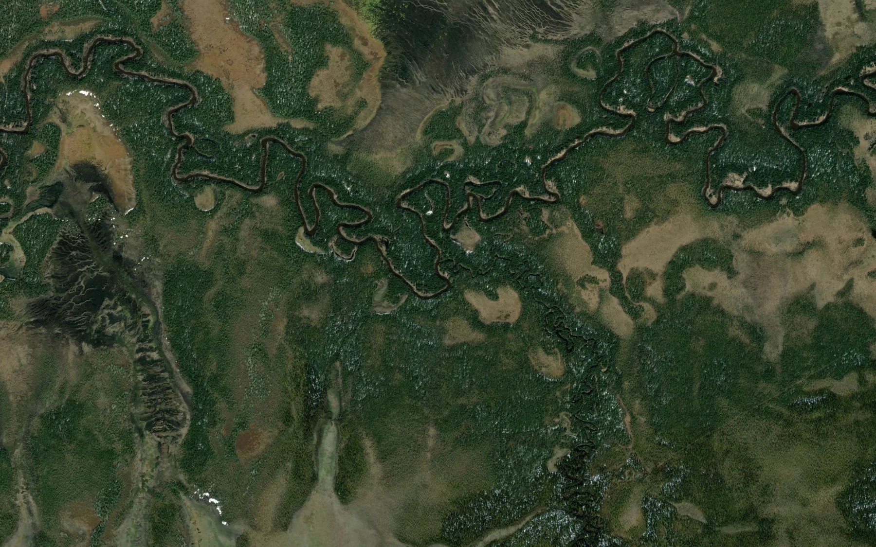 Satellite map of the Asyvvozh