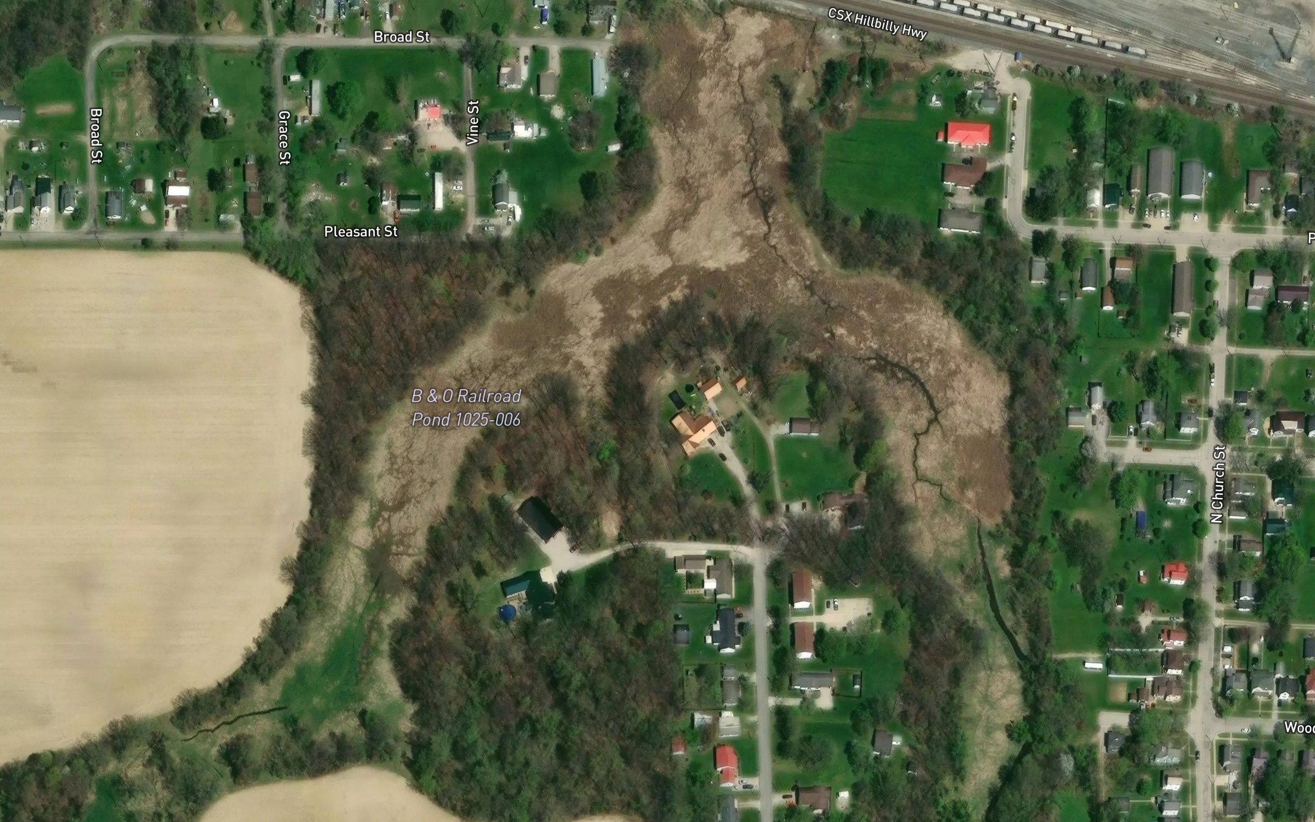 B & O Railroad Pond 1025-006