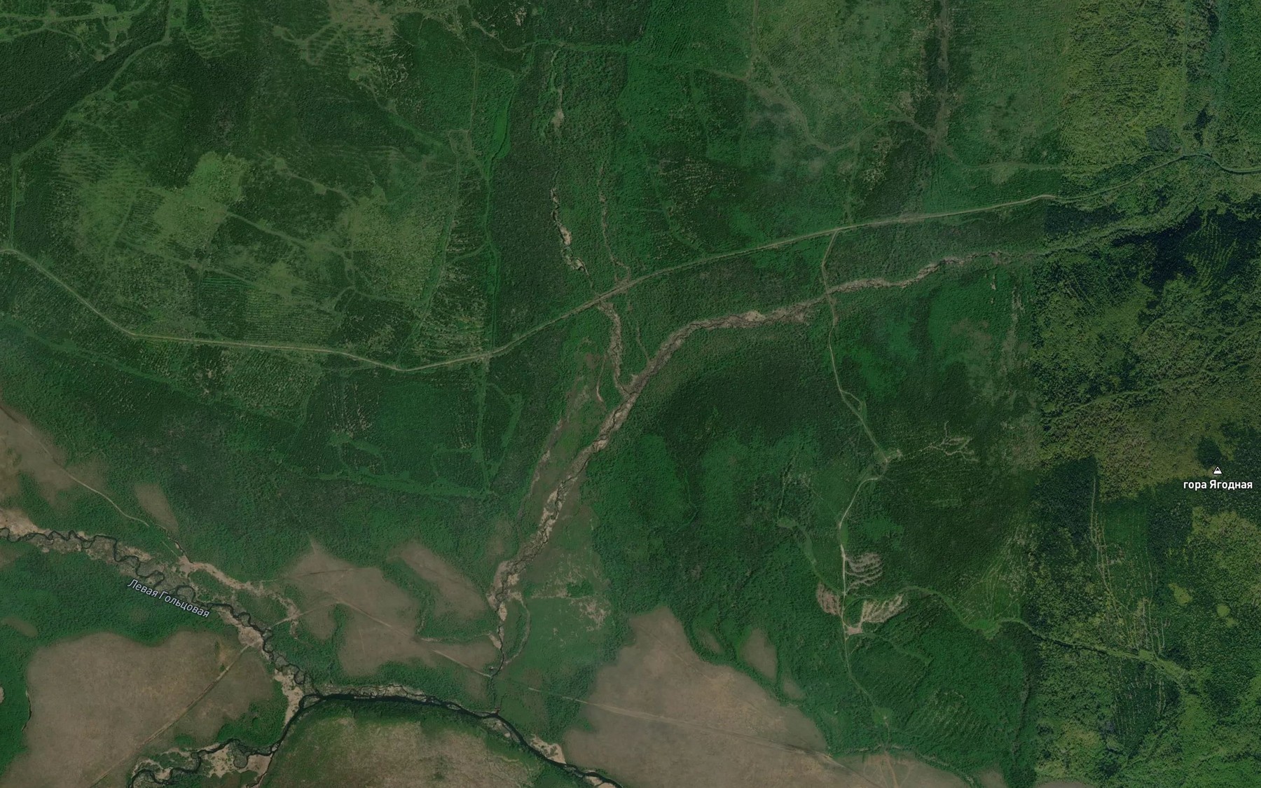 Satellite map of the Stlanikovaya