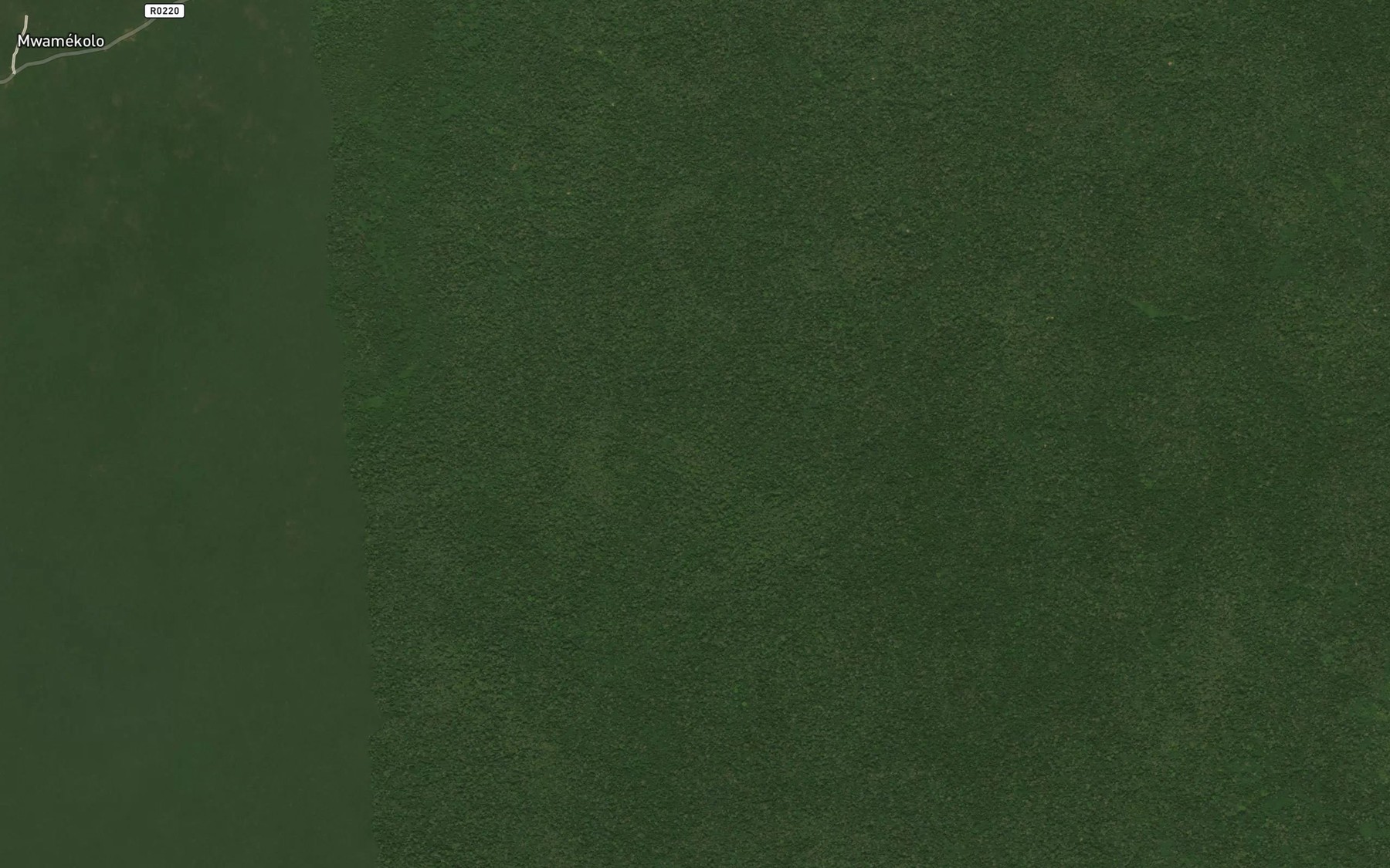 Satellite map of the Momossije