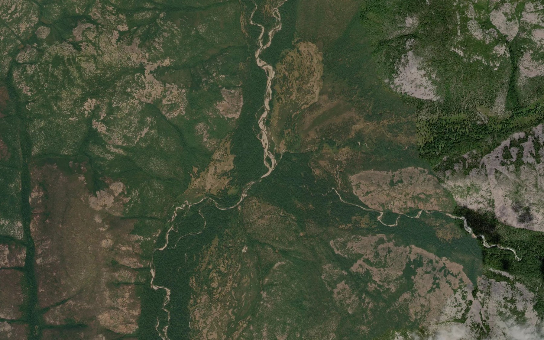 Satellite map of the Usmuchan-Uy