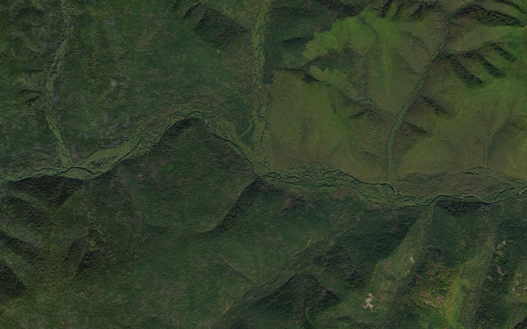 Satellite map of the Solnechnaya