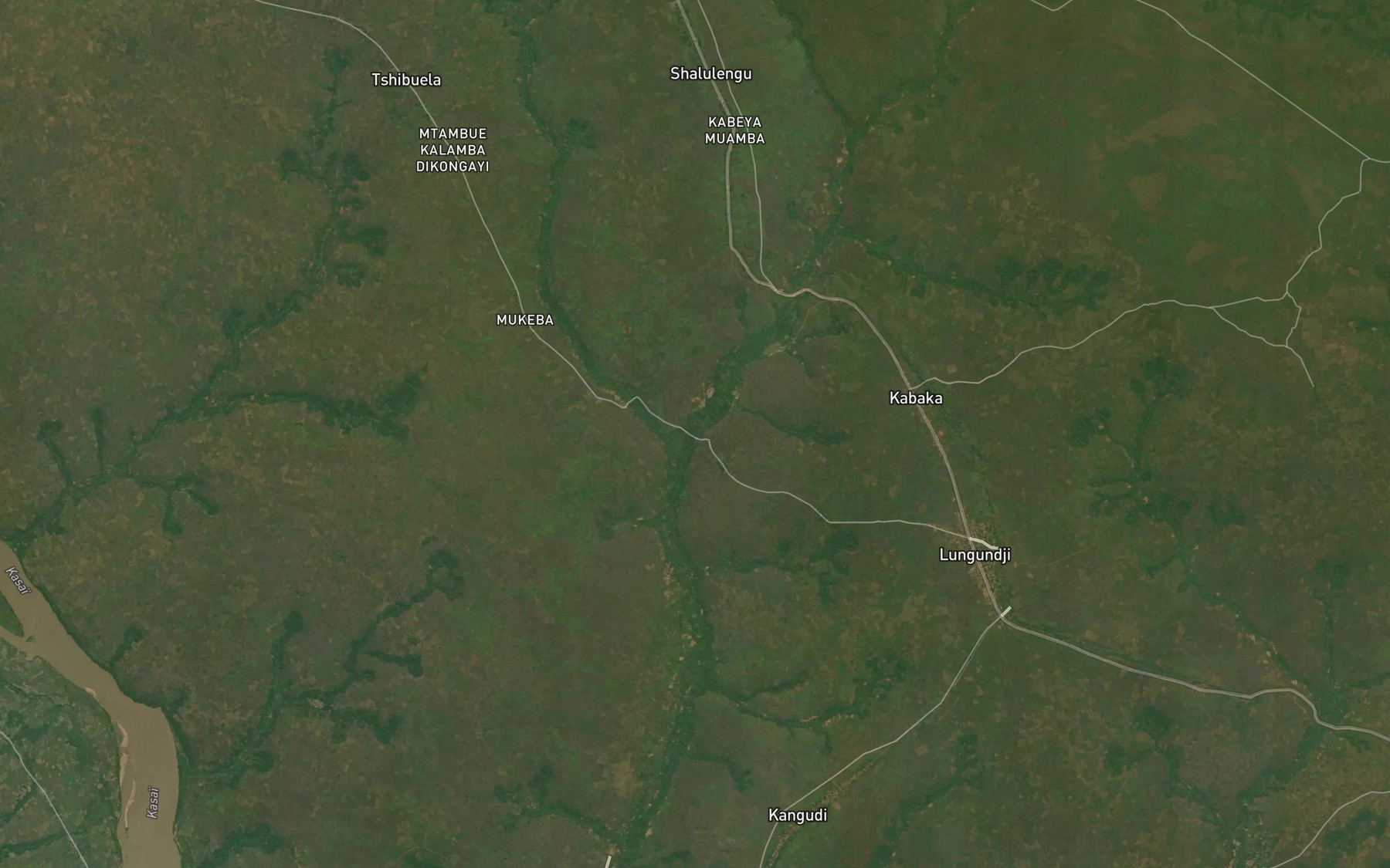 Satellite map of the Kabitshanga