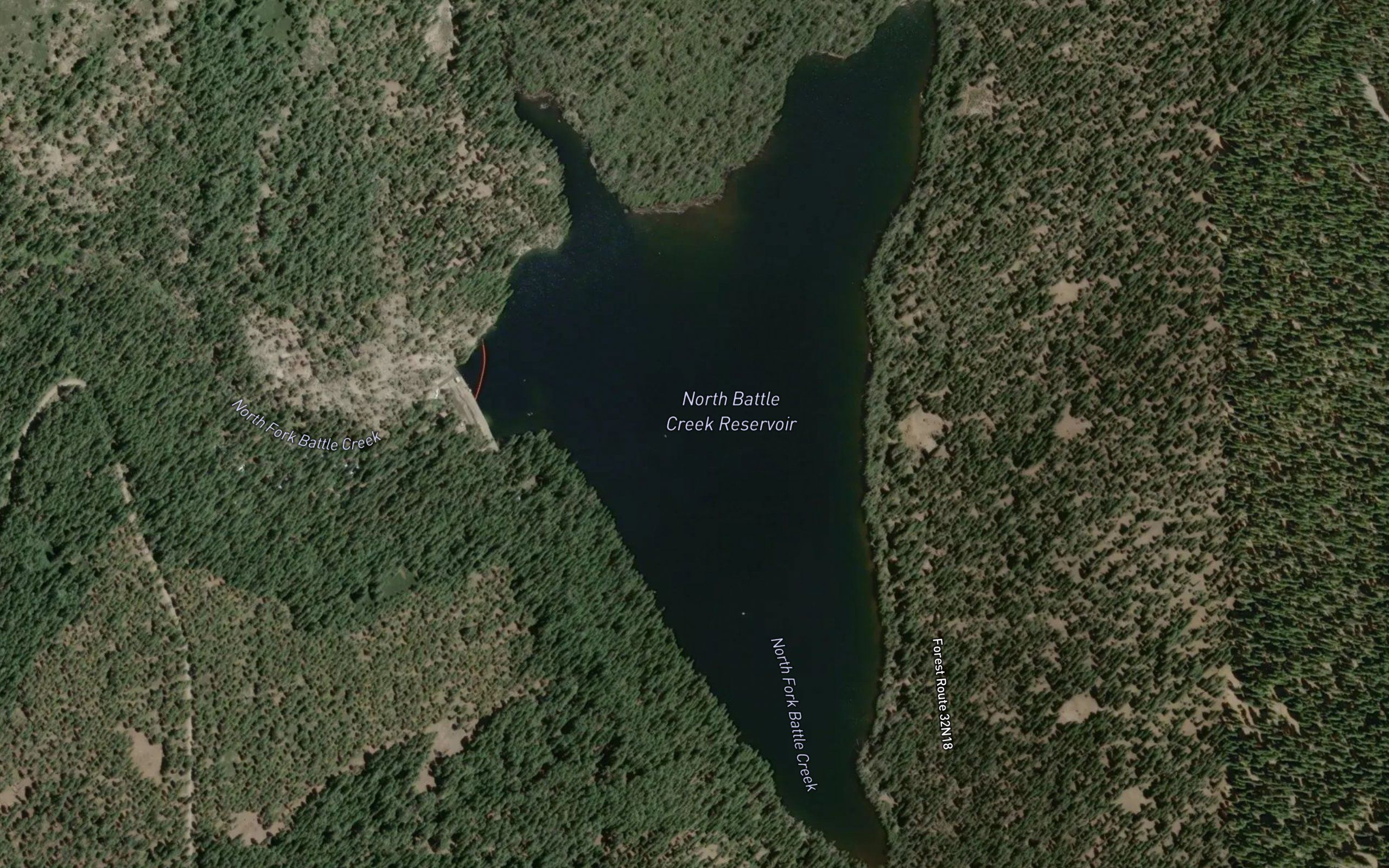 North Battle Creek Reservoir