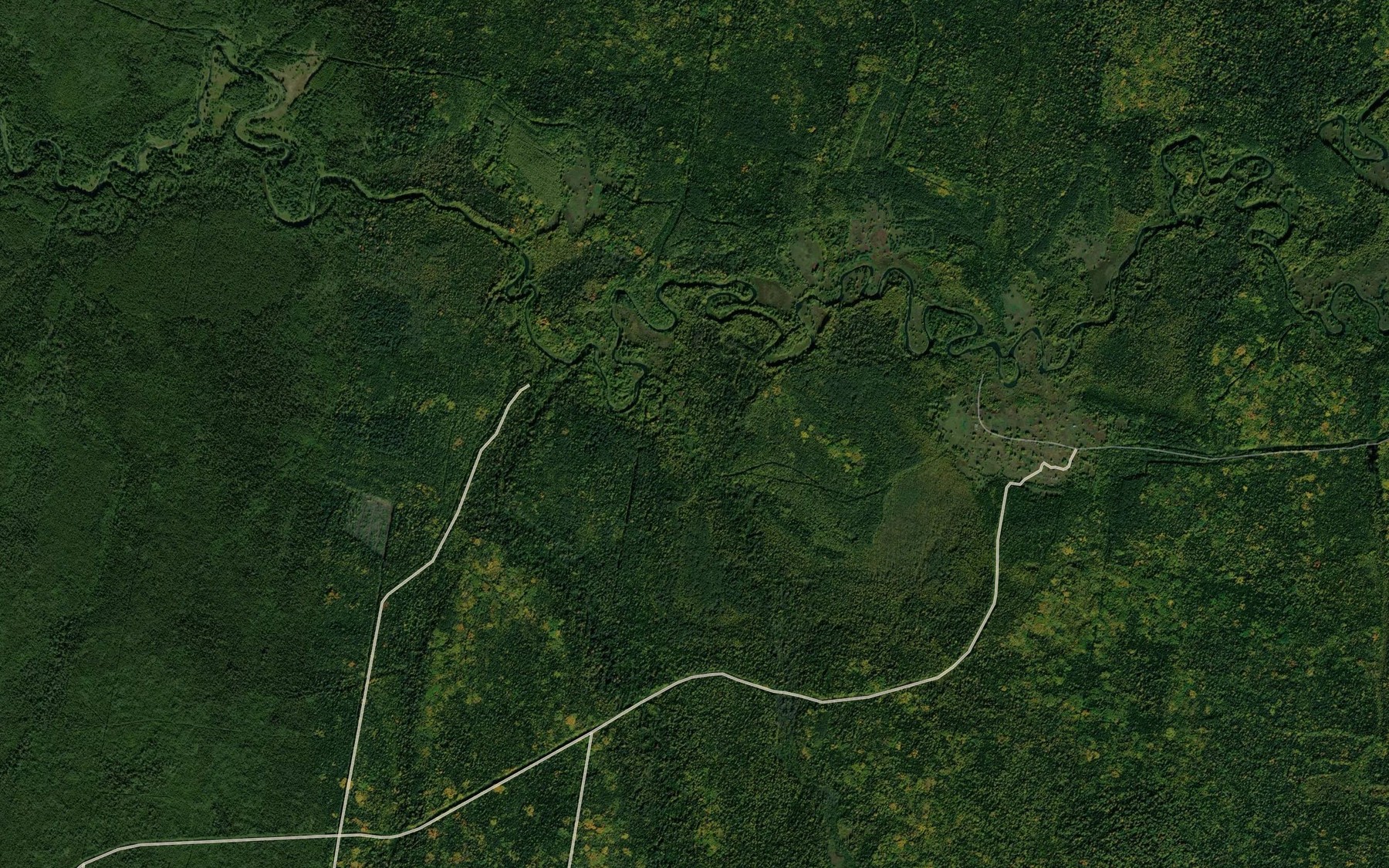 Satellite map of the Malyy Orsas